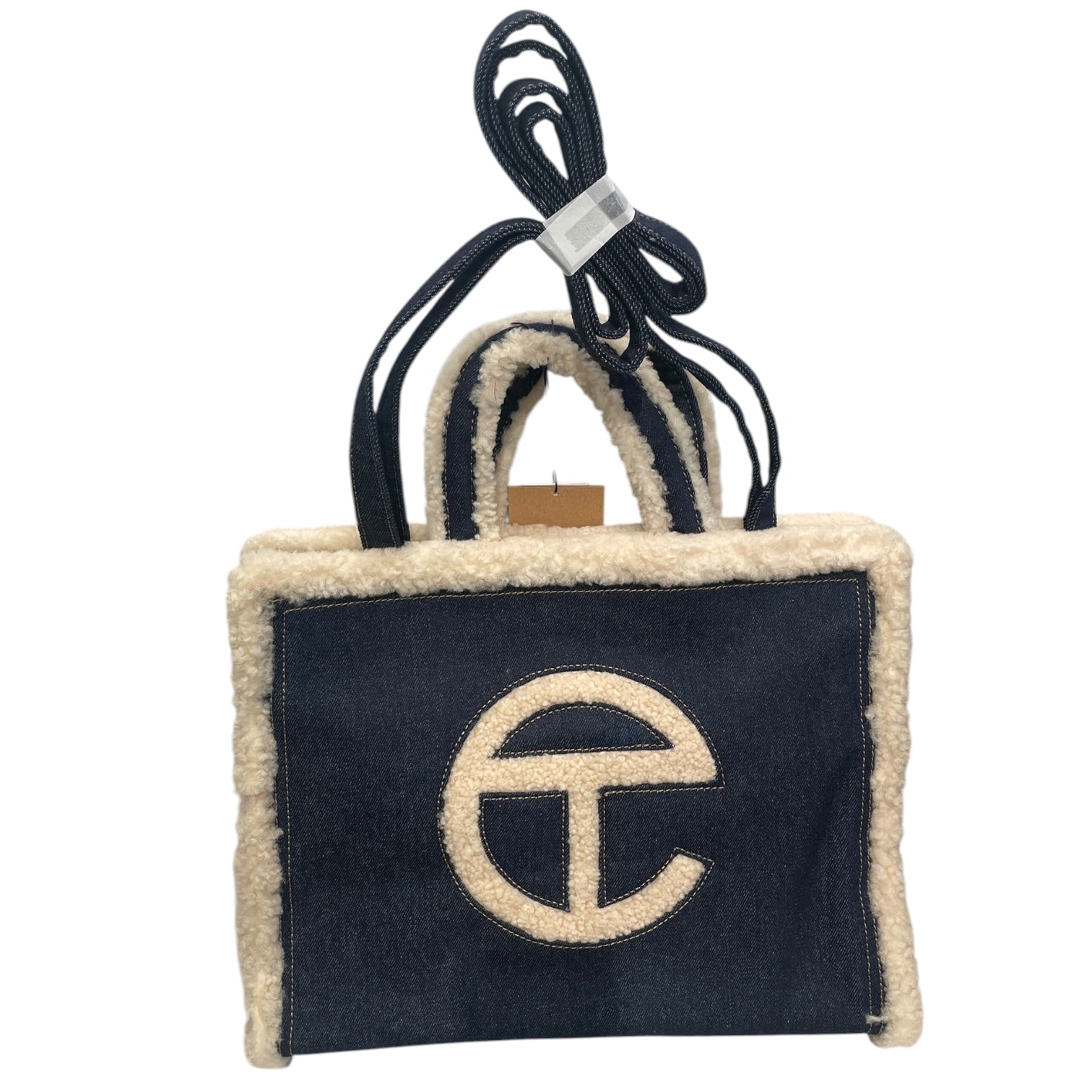 Telfar/UGG australia/Tote Bag/Cotton/NVY/DENIM MATERIAL view 1