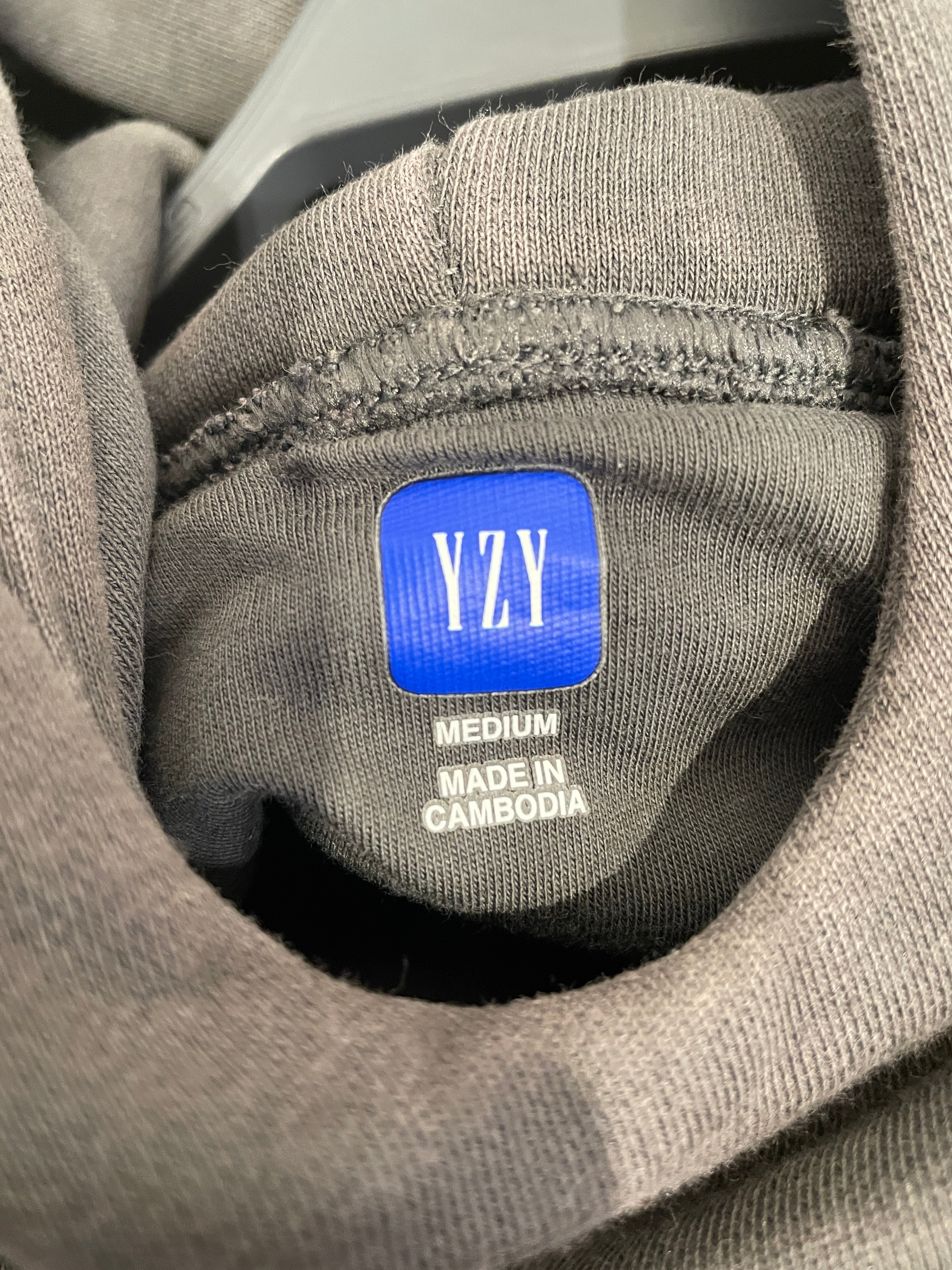 YEEZY GAP ENGINEERED BY BALENCIAGA/Hoodie/M/Cotton/GRY/Gap Dove Grey Hoodie view 3