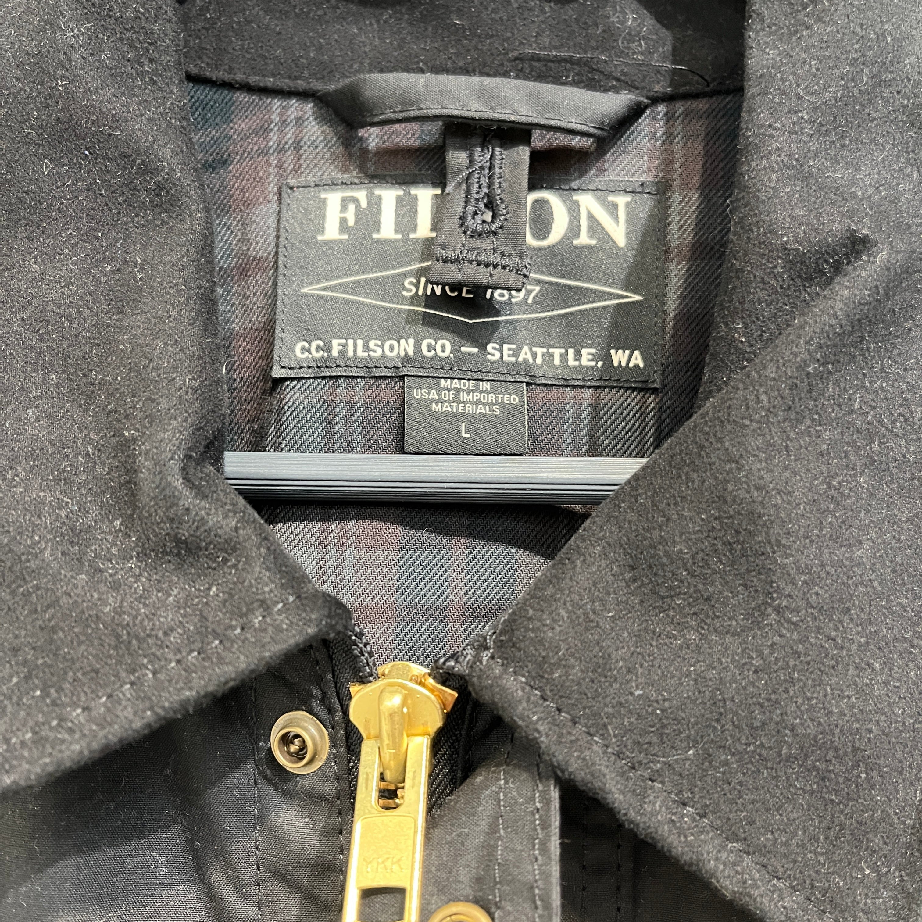 FILSON/Jacket/L/Cotton/BLK/ view 3