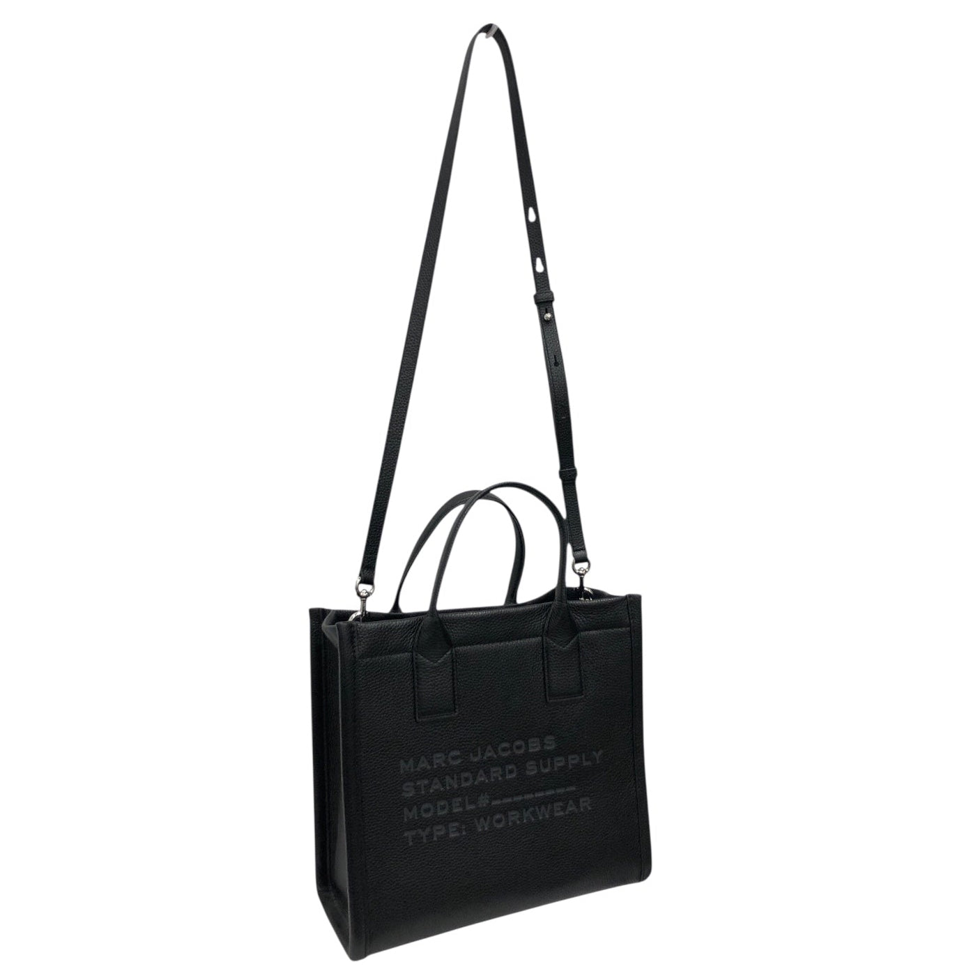 MARC JACOBS/Tote Bag/Leather/BLK/STANDARD SUPPLY TOTE view 1
