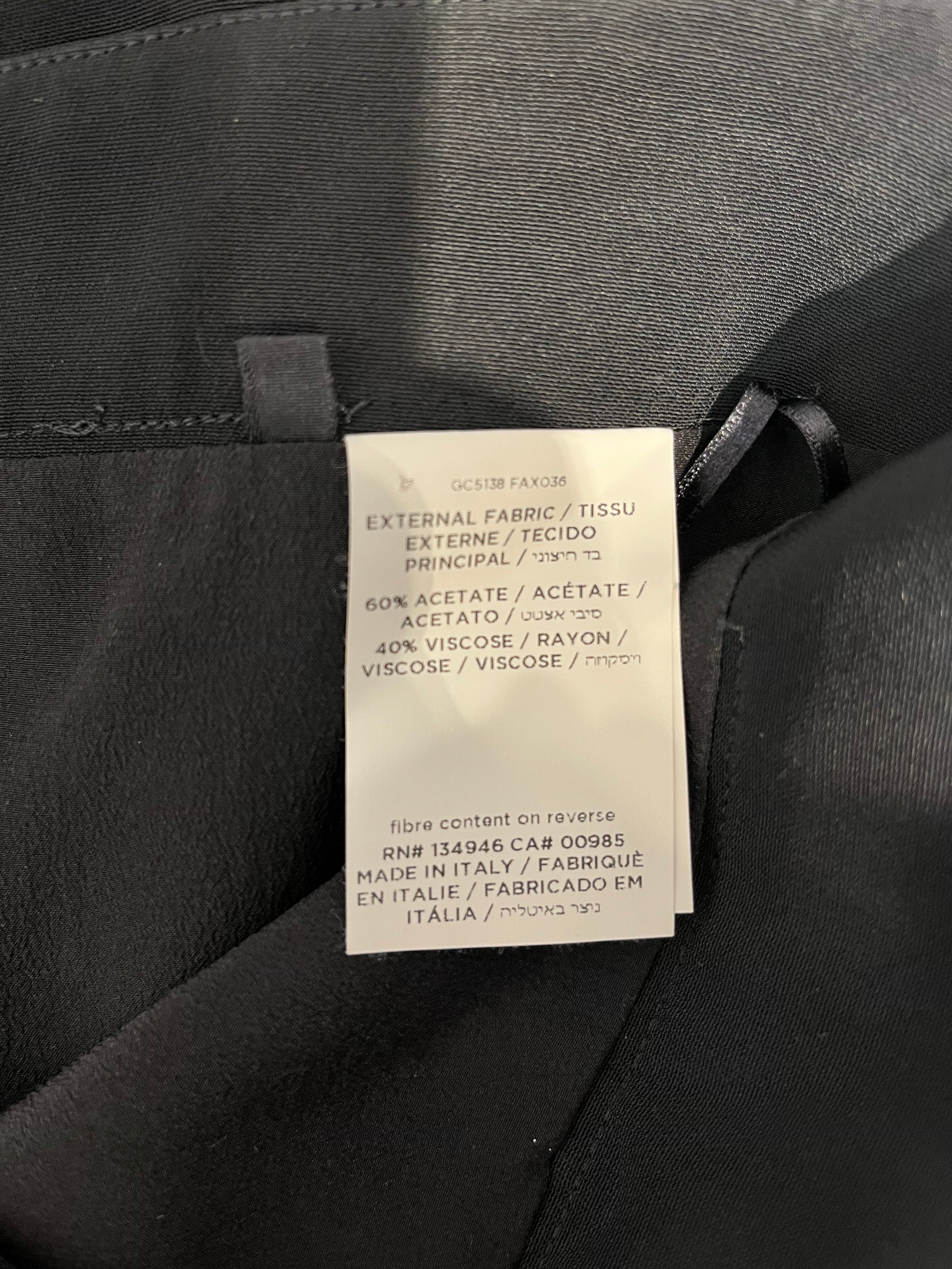 TOM FORD/Skirt/Cotton/BLK/RIBBING AT BOTTOM view 4