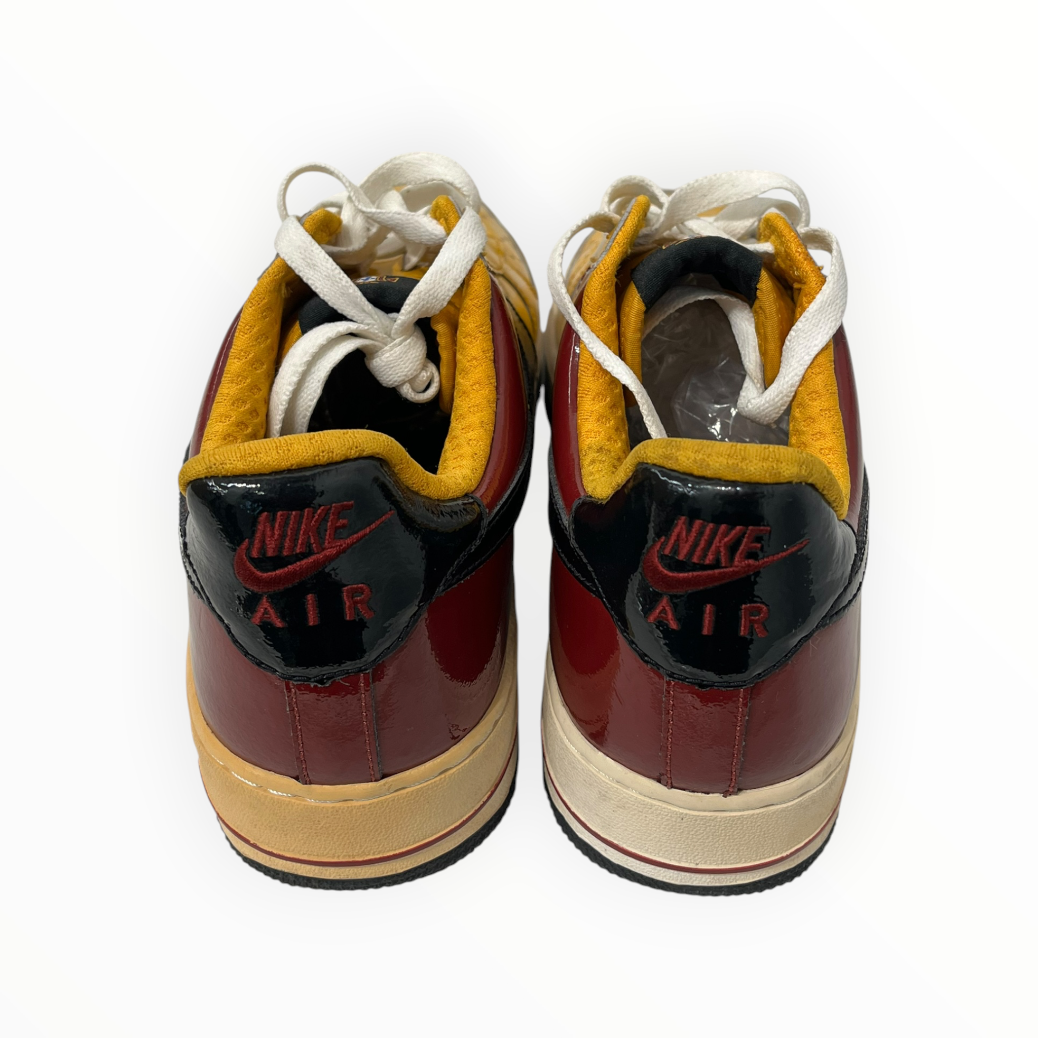 NIKE/Low-Sneakers/US 9.5/Leather/YEL/2006 PORTUGAL WORLD CUP AF1 view 5
