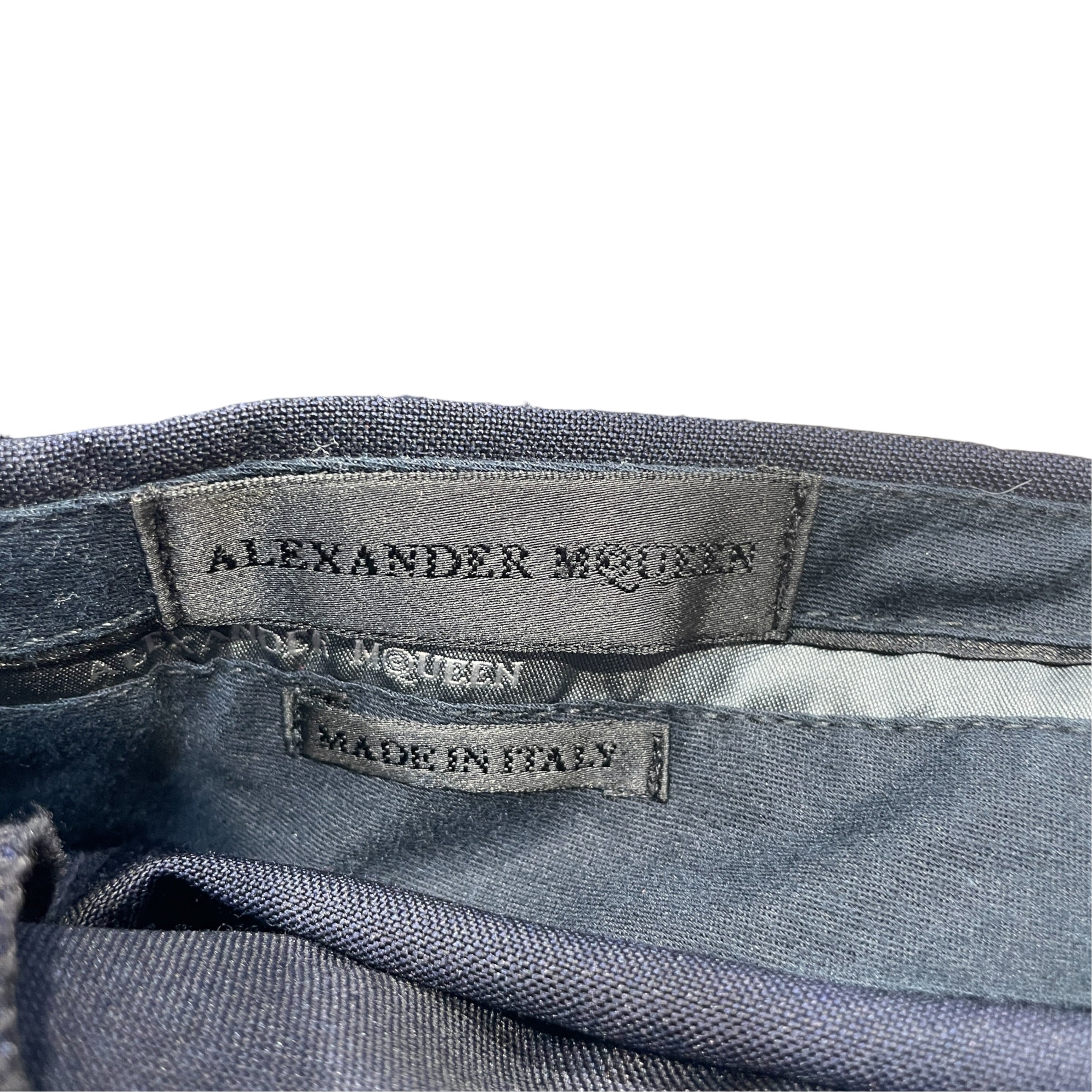 Alexander McQueen/Slacks/Cotton/NVY/ view 7