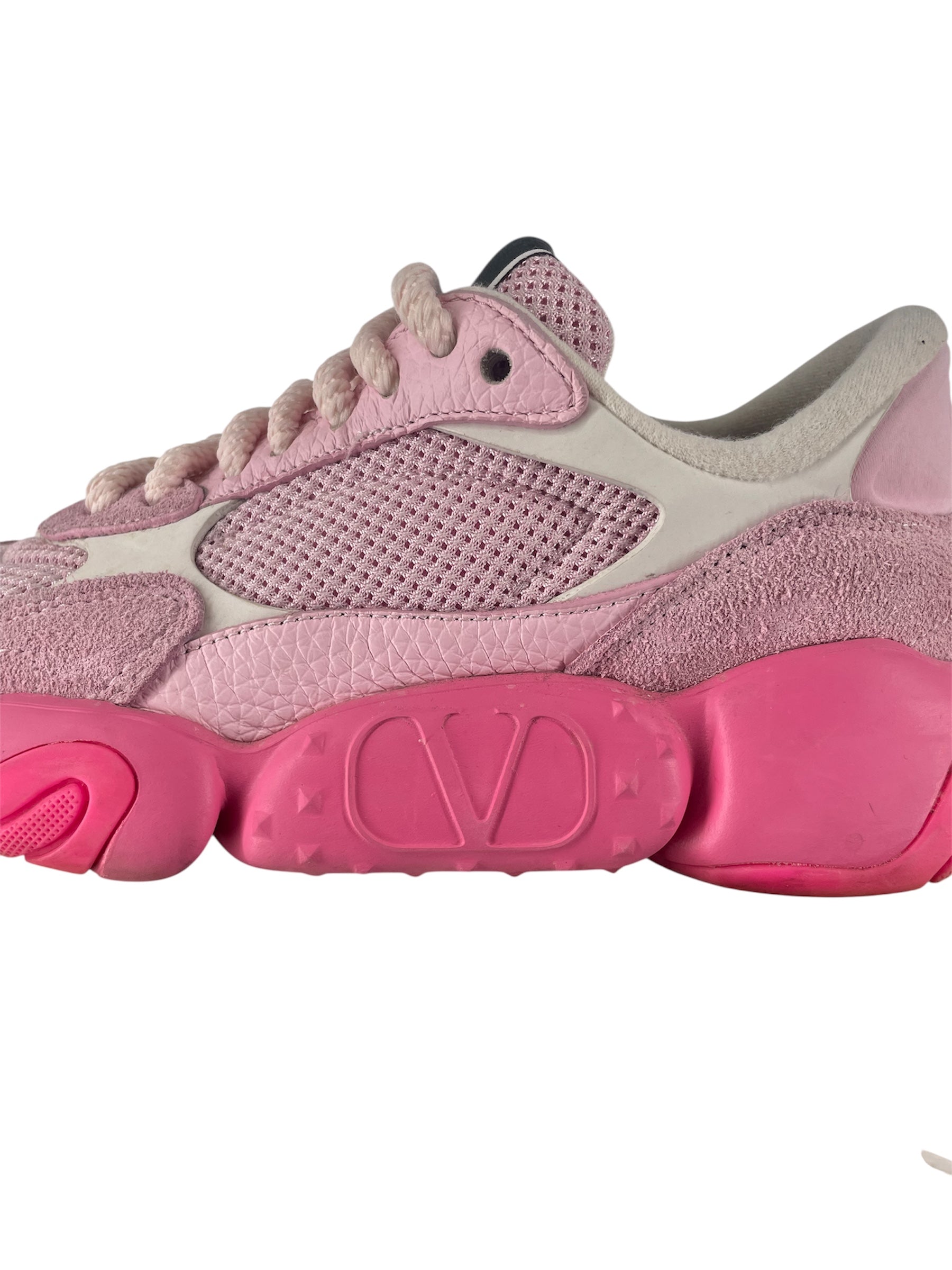 VALENTINO GARAVANI/Low-Sneakers/EU 37/PNK/CHUNKY PINK SOLE view 3