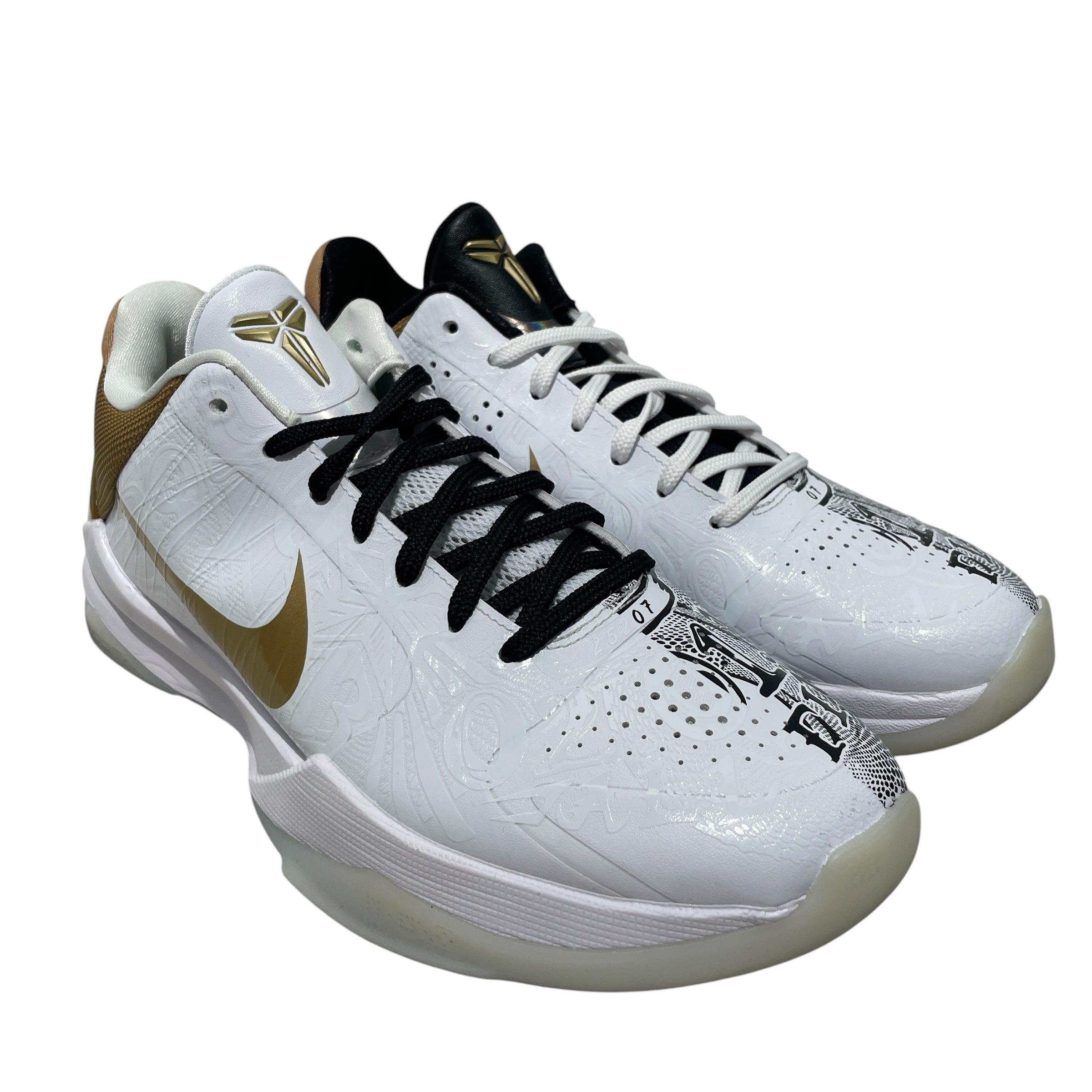 NIKE/Low-Sneakers/US 9/Leather/MLT/kobe 5 proitro view 1