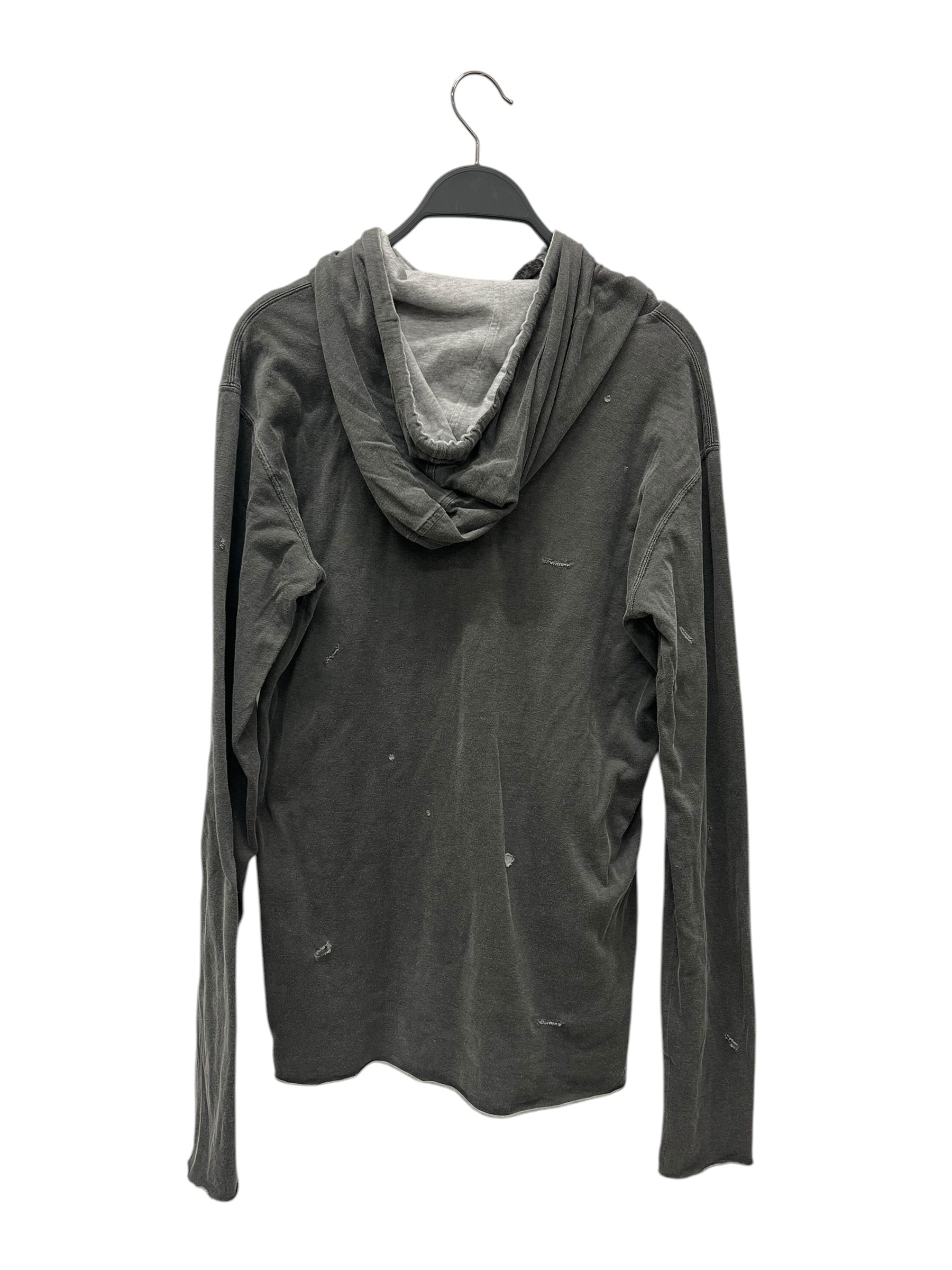 DOLCE&GABBANA/Hoodie/Cotton/GRY/DOUBLE LAYER view 2