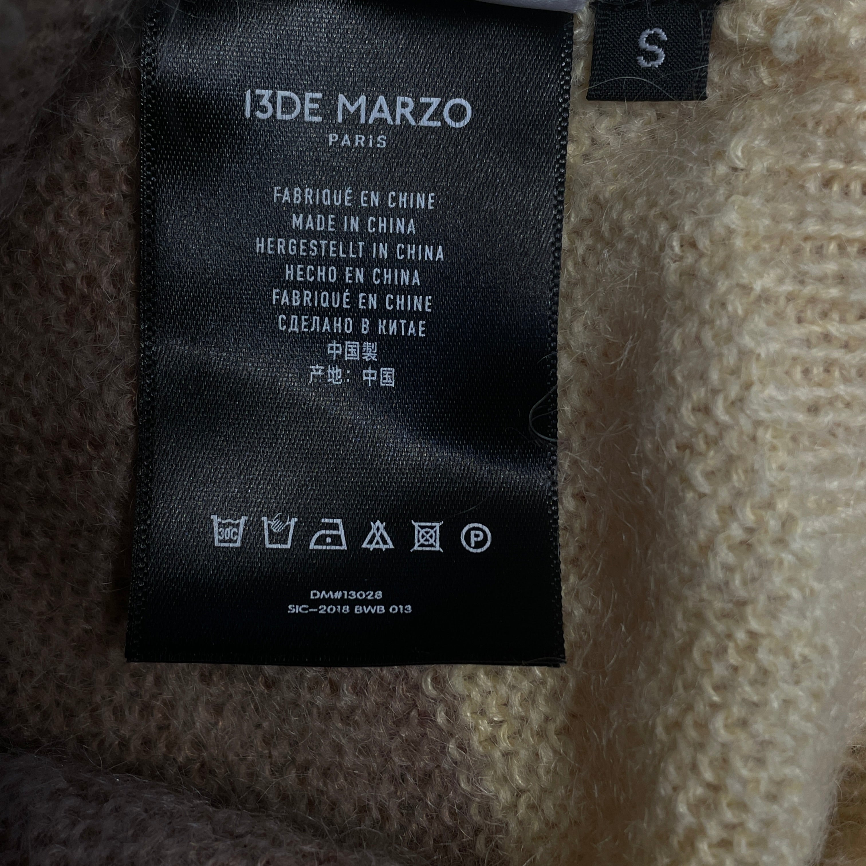 13 De Marzo/Sweater/Stripe/Wool/PNK/ view 4