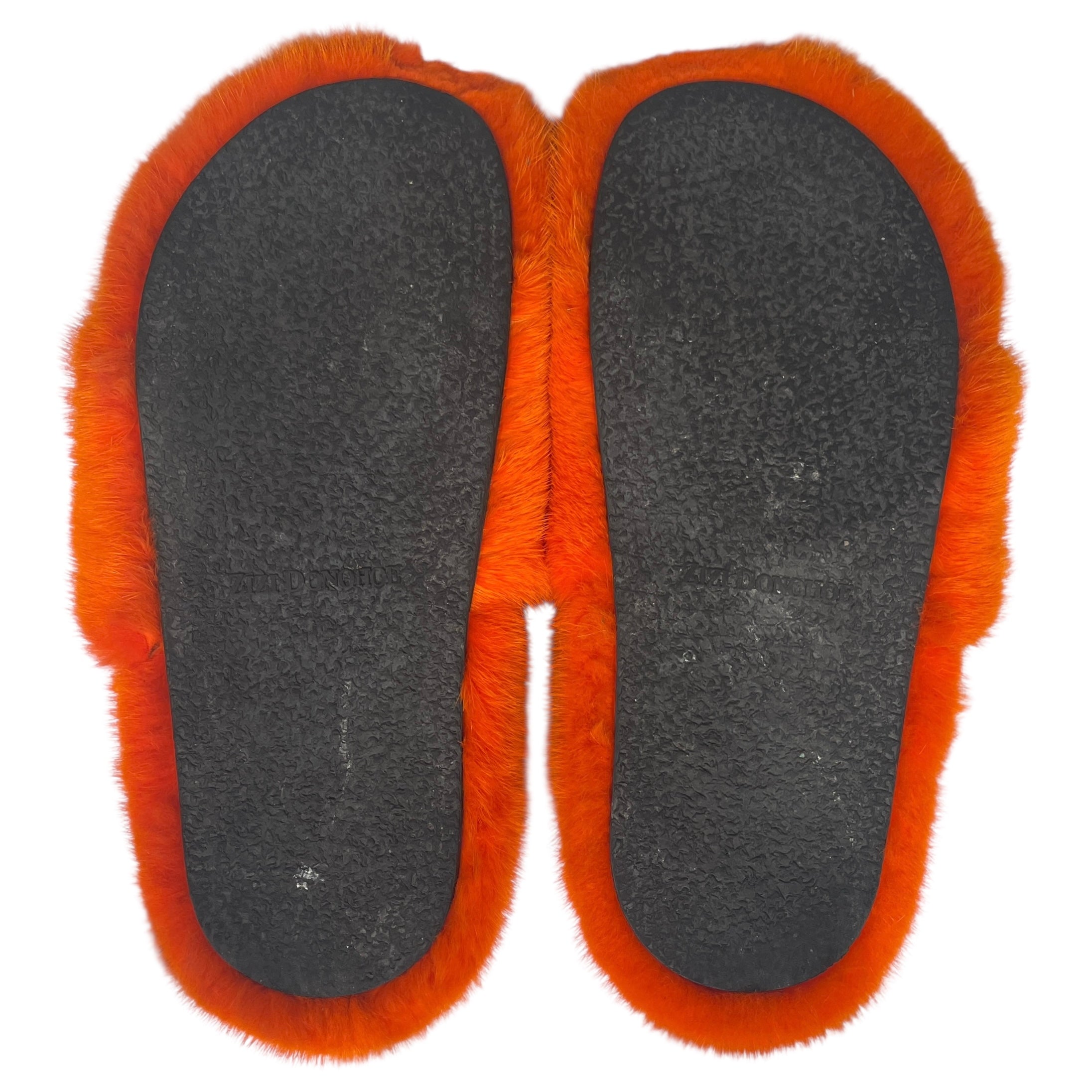 ZIZI DONOHOE/Sandals/Fur/ORN/REAL MINK SLIDES view 3