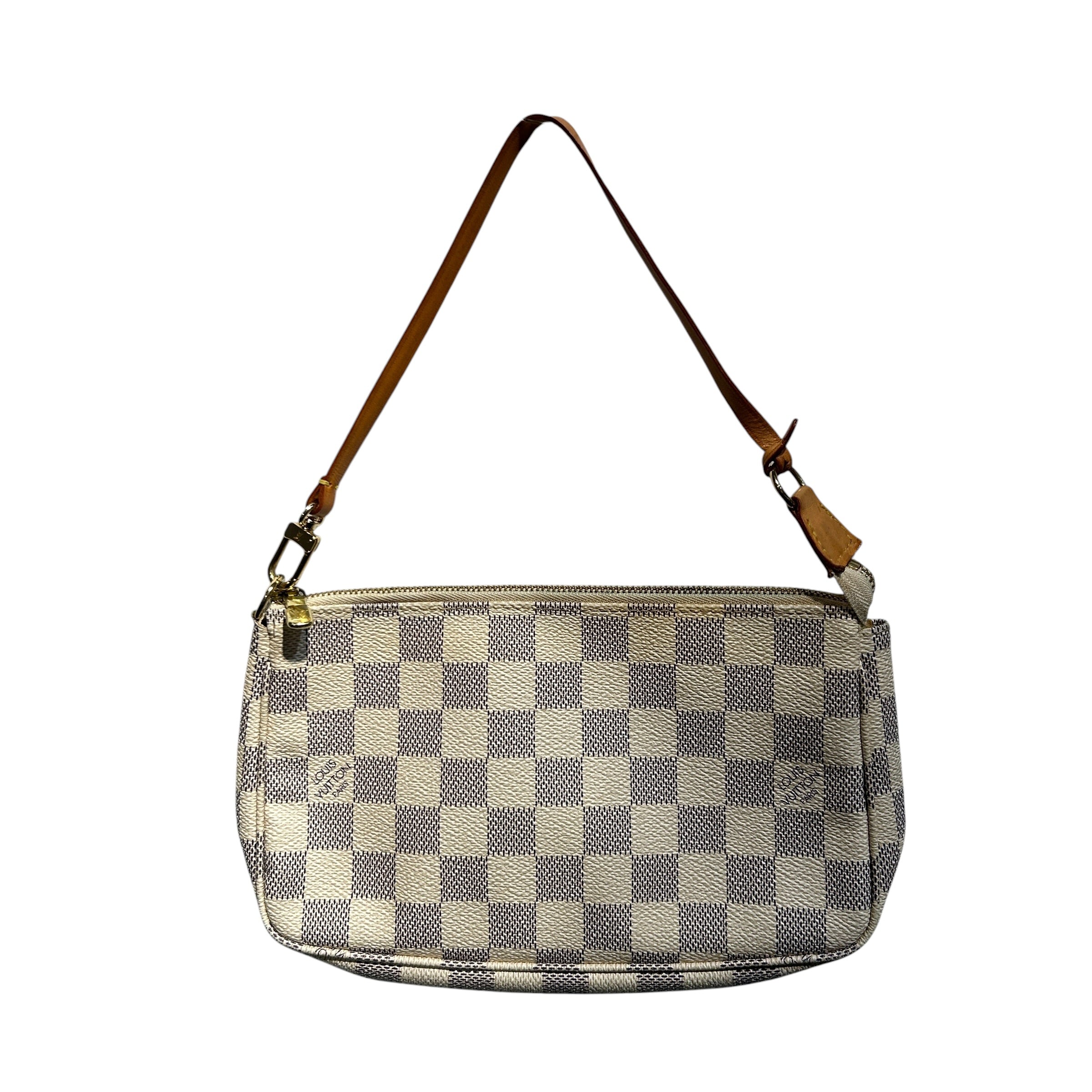 LOUIS VUITTON/Bag/Monogram/Leather/IVR/damier pochette view 2
