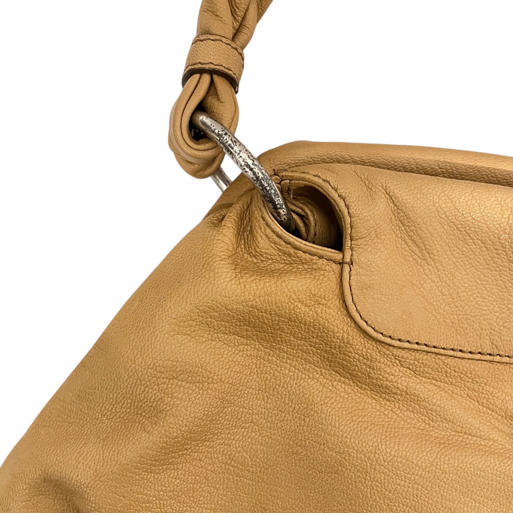YVES SAINT LAURENT/Hand Bag/Leather/BEG/YSL HAND BAG view 9