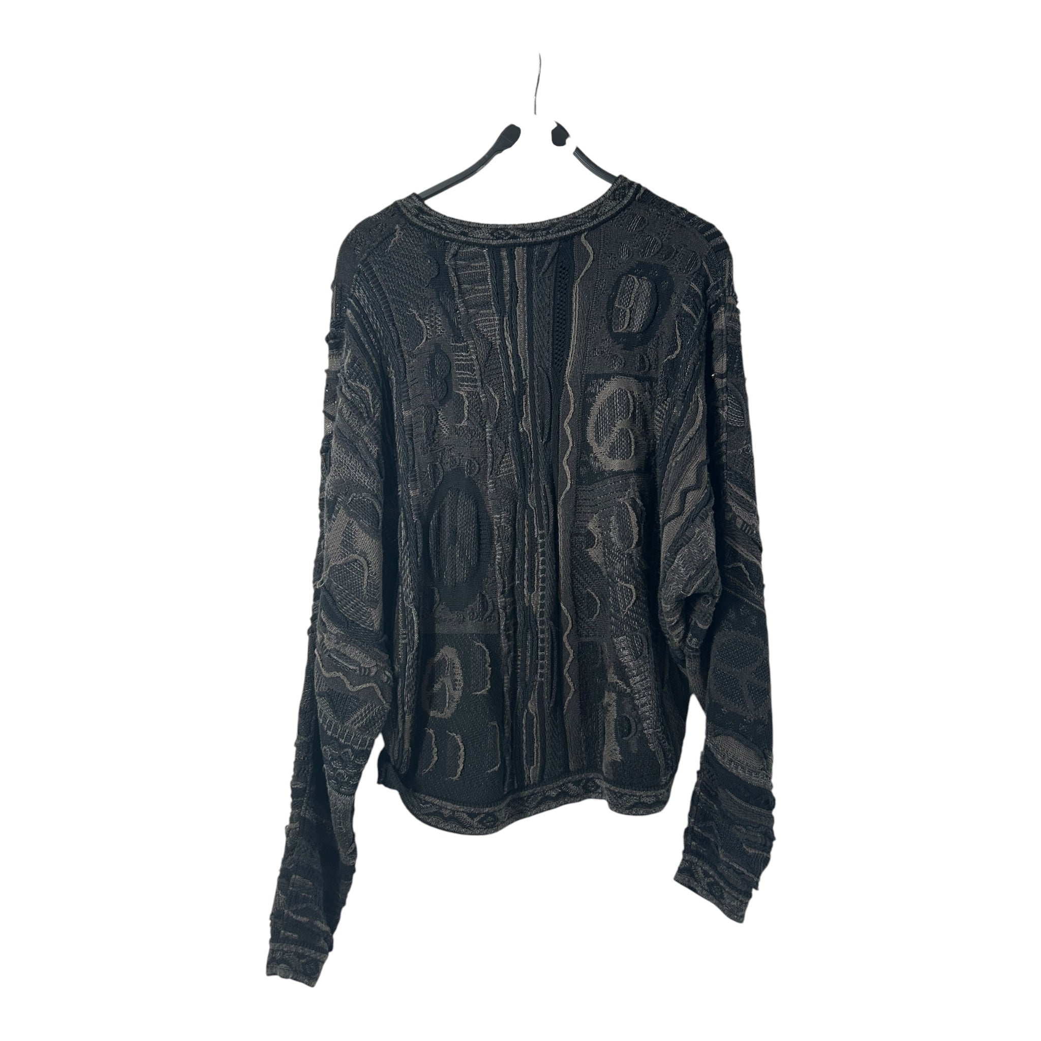 KAPITAL/Sweater/3/All Over Print/Cotton/BLK/GAUGE BORO KNIT GUADY SWEATER view 2