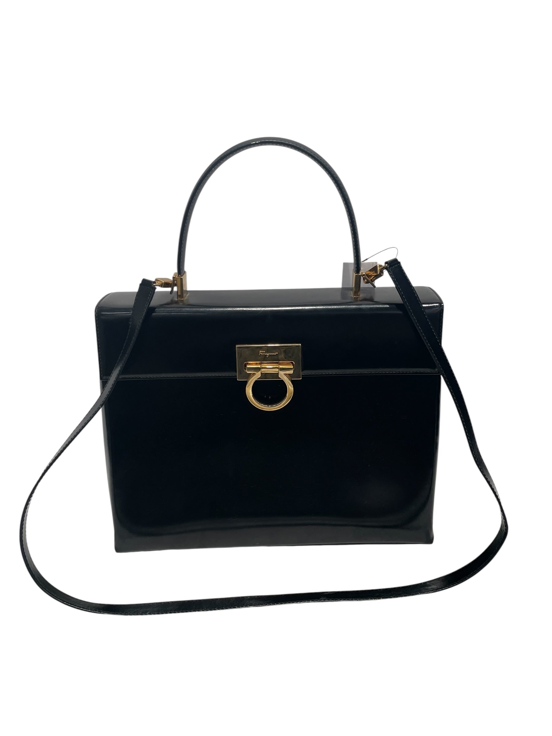 Salvatore Ferragamo/Bag/Leather/BLK/STYLE / DY-218791 - ID/J28XBW4 view 1