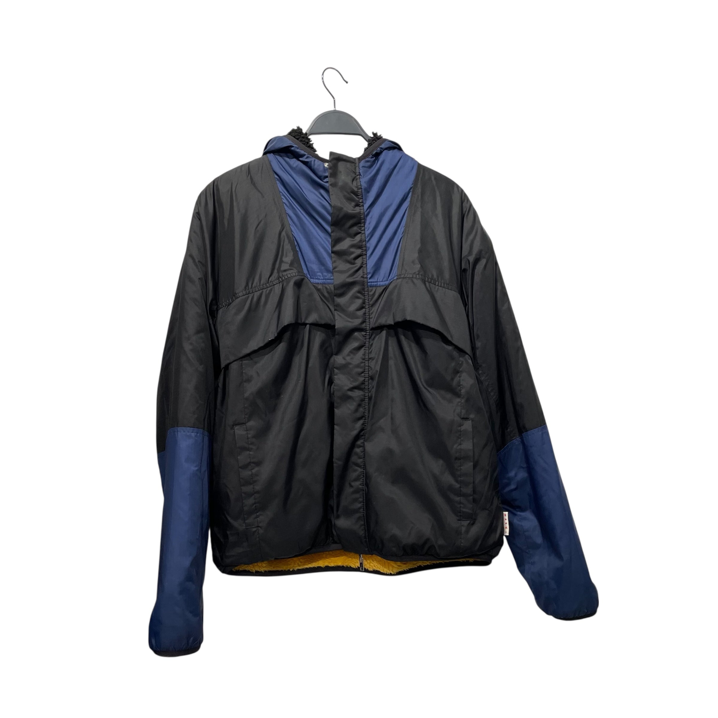 MARNI/Jacket/50/MLT/COLOR BLOCK FLEECE HODDED view 3