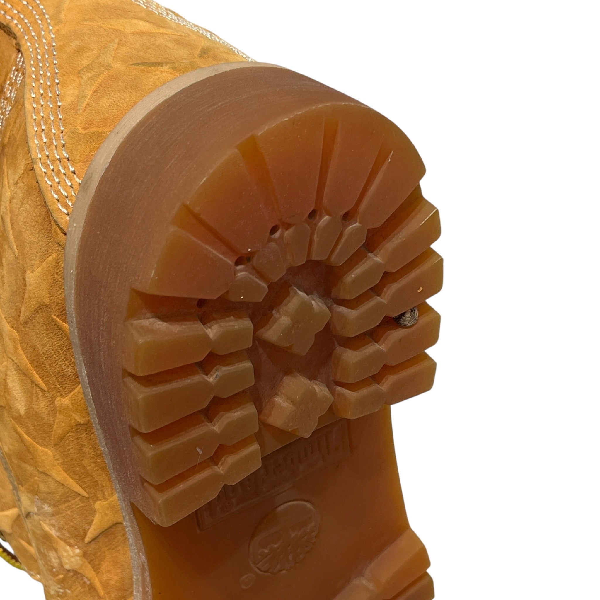 Supreme/Timberland/Boots/US 9/Leather/YEL/DIAMOND PLATED view 10