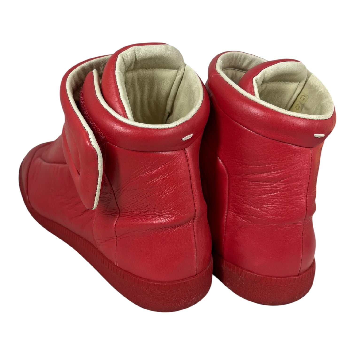 Maison Margiela/Hi-Sneakers/EU 40/Leather/RED/MM Future High Reds view 2