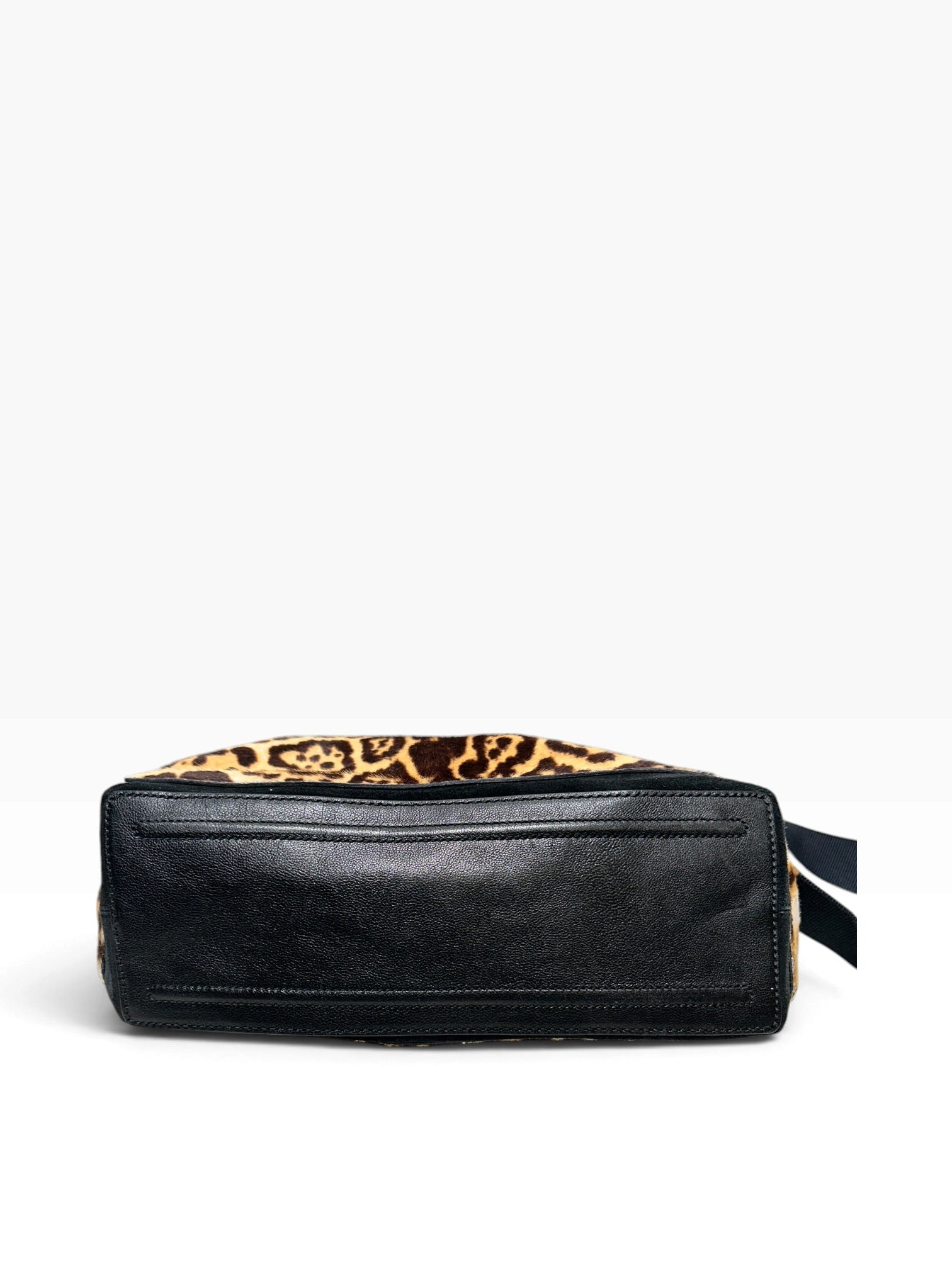 YVES SAINT LAURENT/Cross Body Bag/Animal Pattern/MLT/LEOPARD MESSENGER GLD HRDWRE view 3