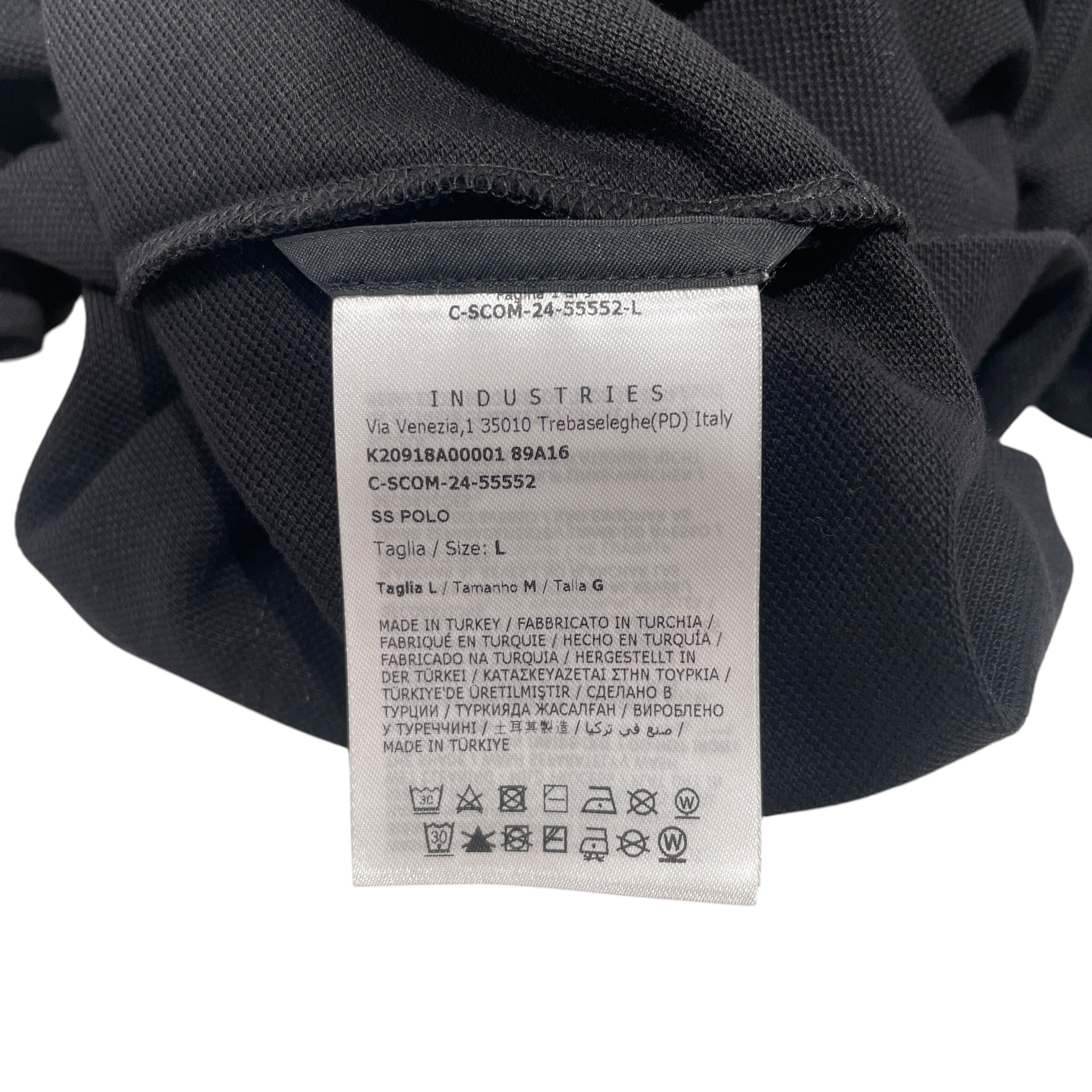 MONCLER/Polo Shirt/Cotton/BLK/ view 3