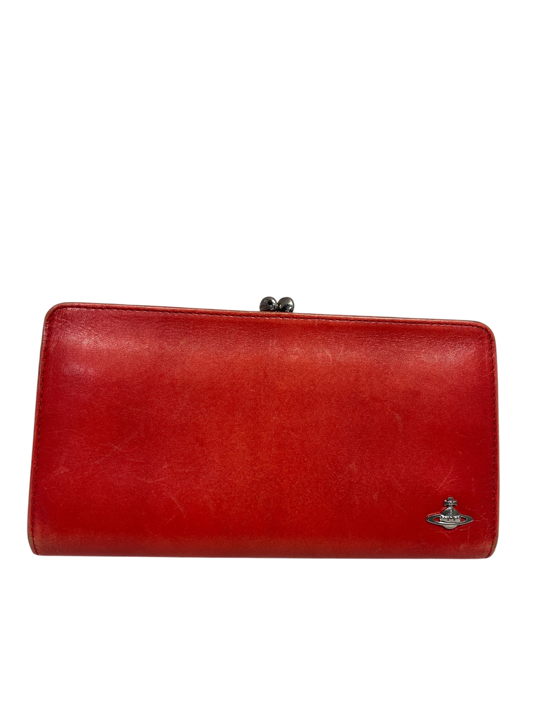 Vivienne Westwood/Wallet/Leather/ORN/L's/CLASPWALLETCORNEREMBLEM view 1
