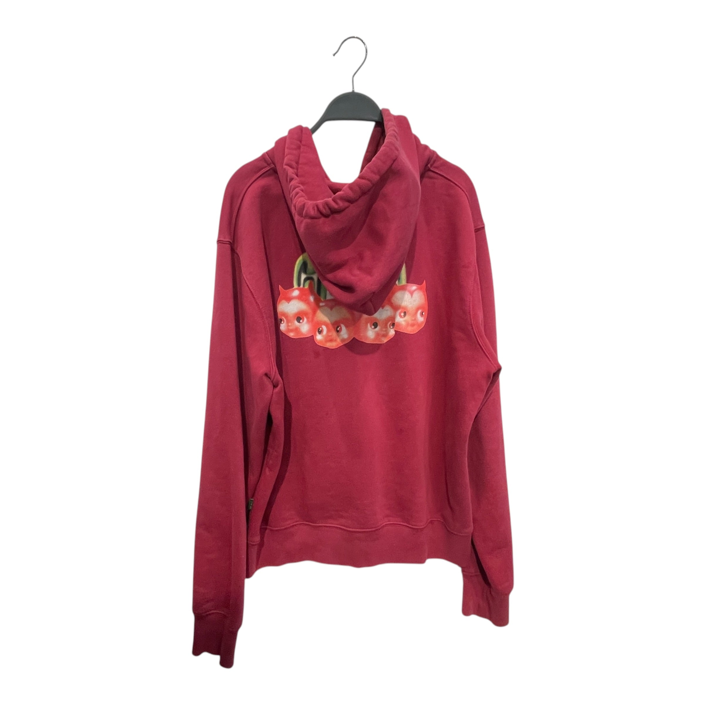 Heaven By Marc Jacobs/Zip Up Hoodie/XL/Cotton/RED/CHERRYS view 2