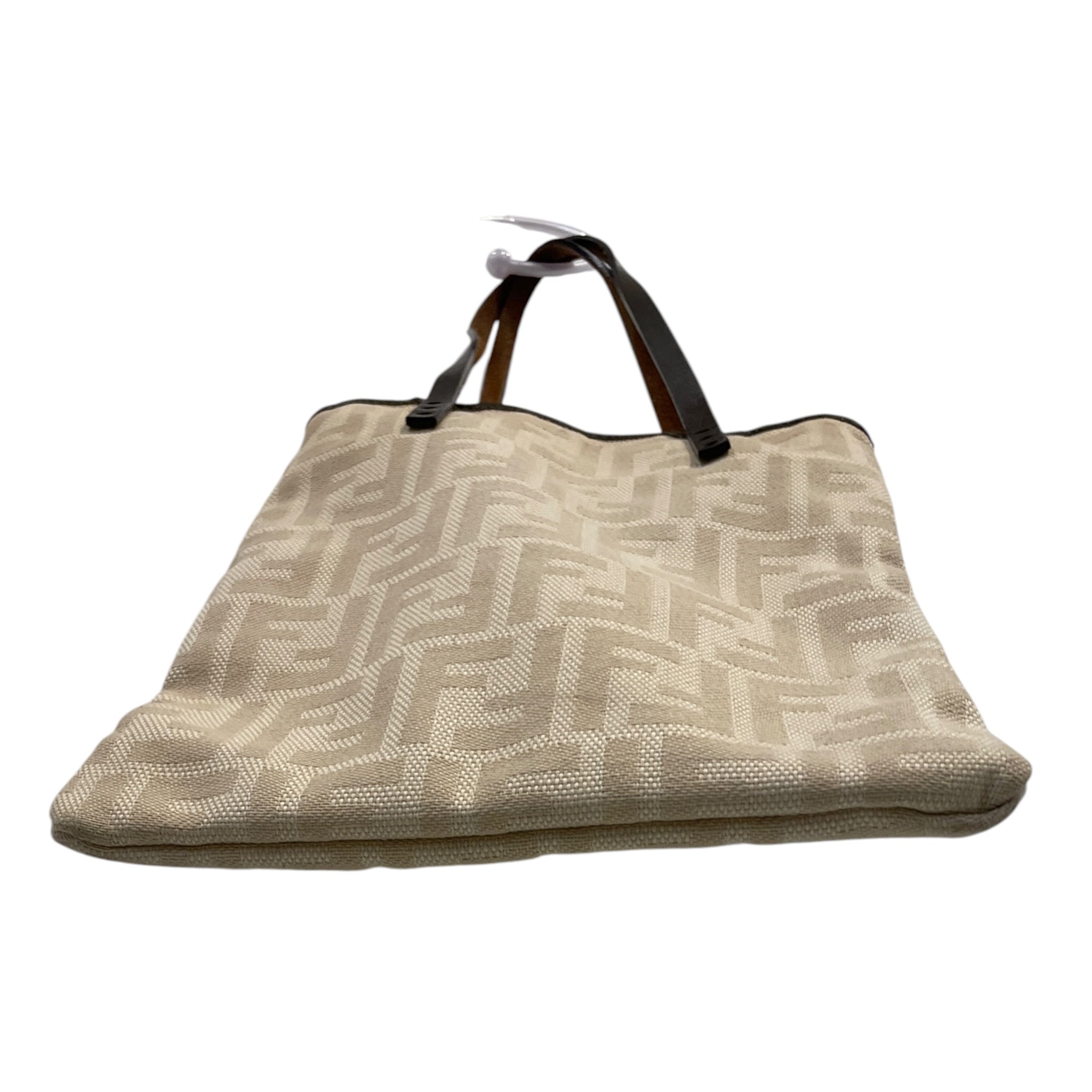 FENDI/Tote Bag/Monogram/Cotton/CRM/VRV8X6J view 4