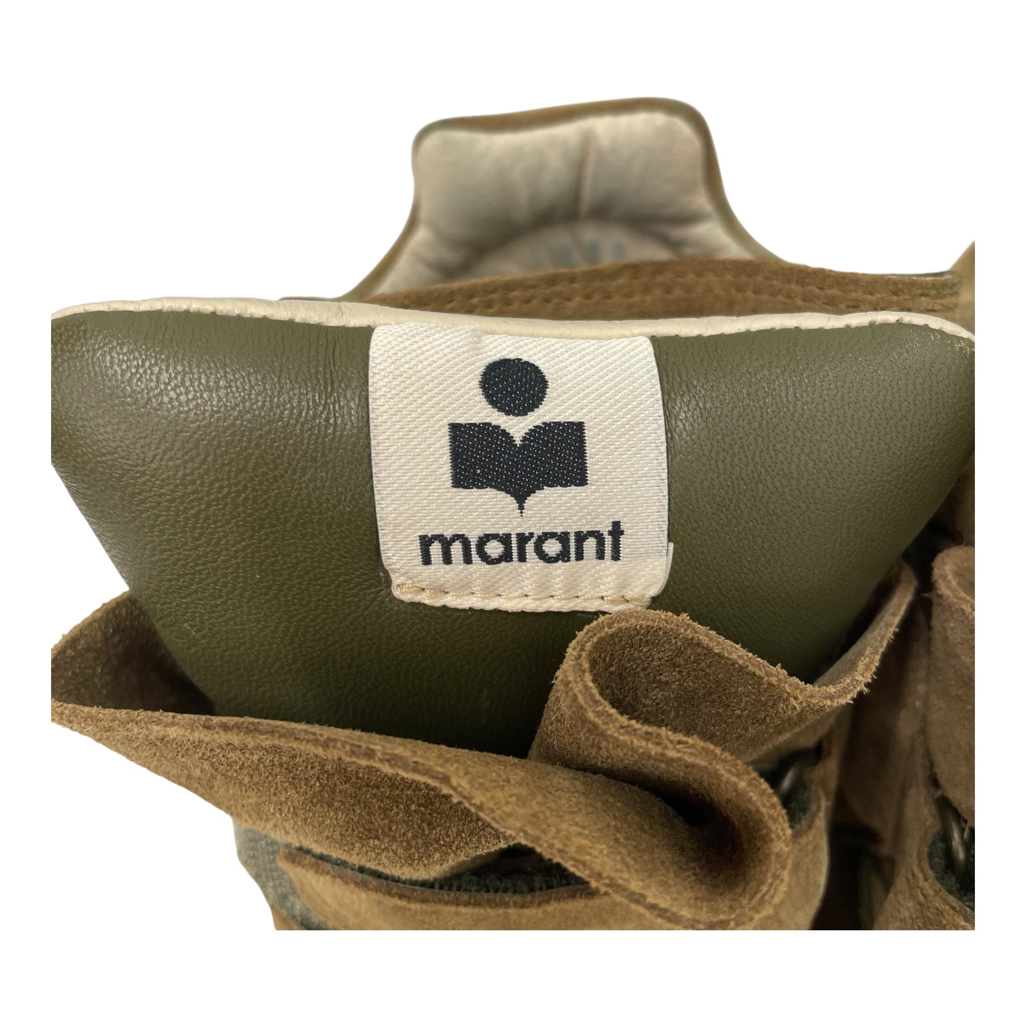 ISABEL MARANT/Hi-Sneakers/US 7.5/Cotton/BRW/ view 6