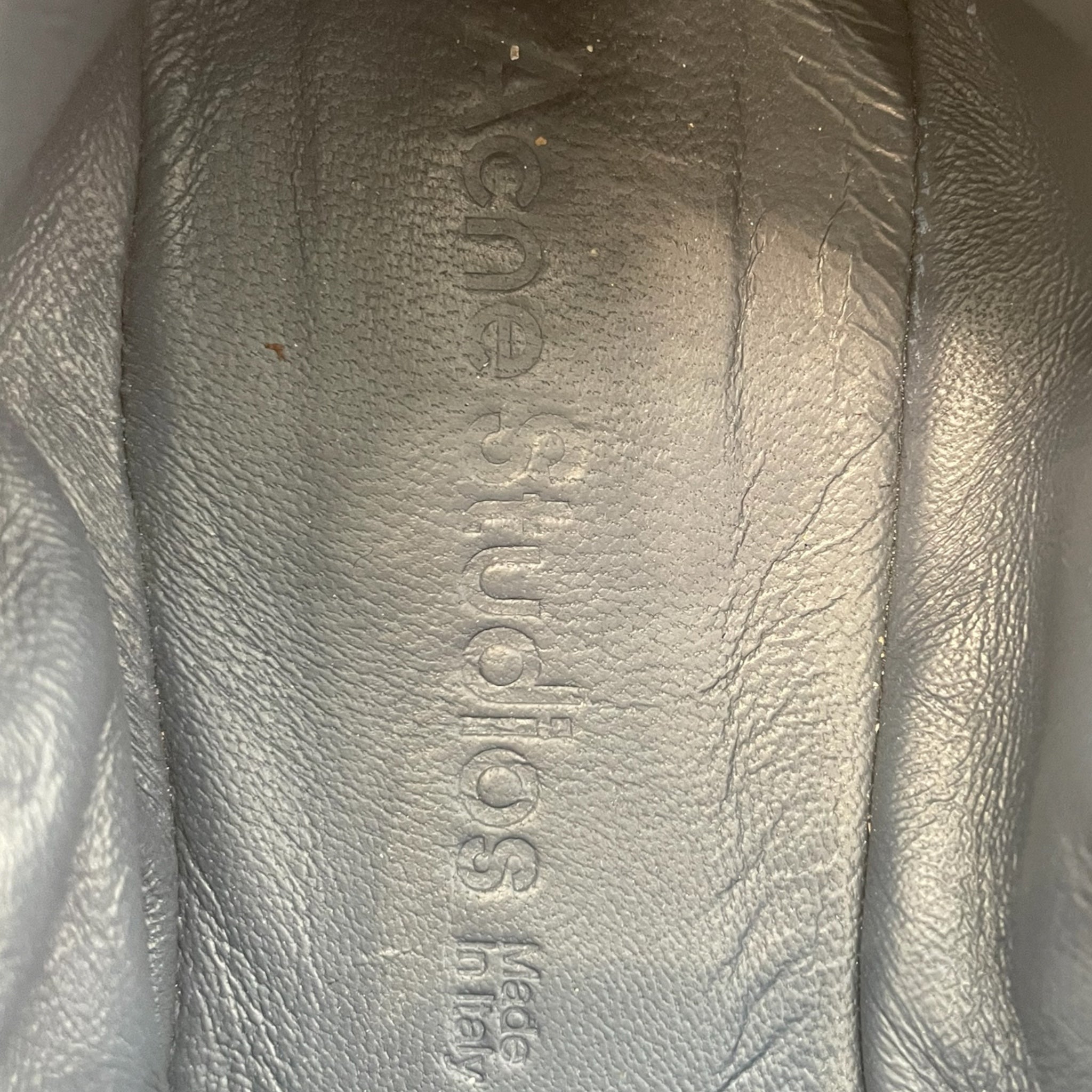 Acne Studios/Low-Sneakers/EU 37/Denim/IDG/BILARIA DENIM EFFECTLEATHER view 3