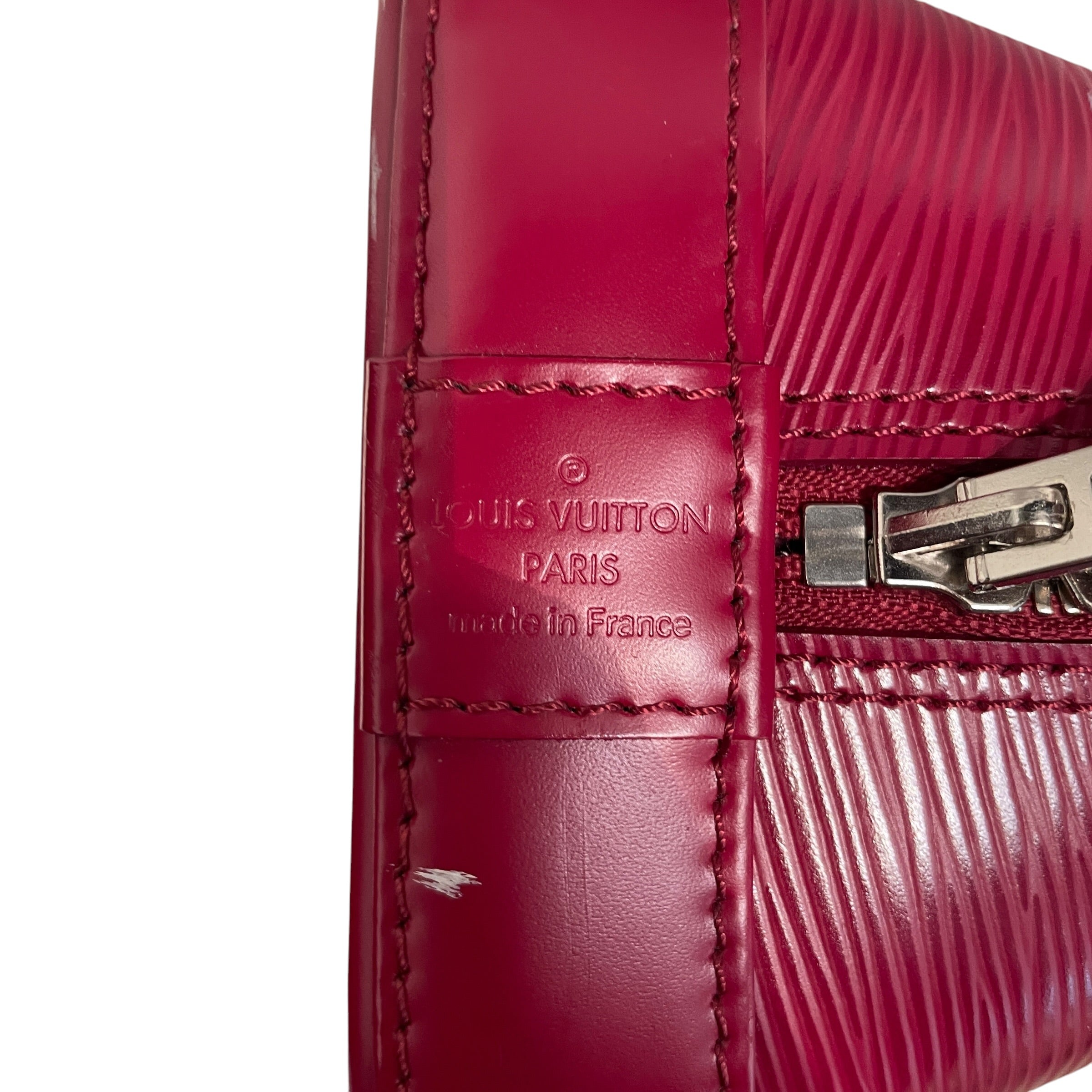 LOUIS VUITTON/Tote Bag/Leather/PNK/ALMA PM EPI LAETHER view 5