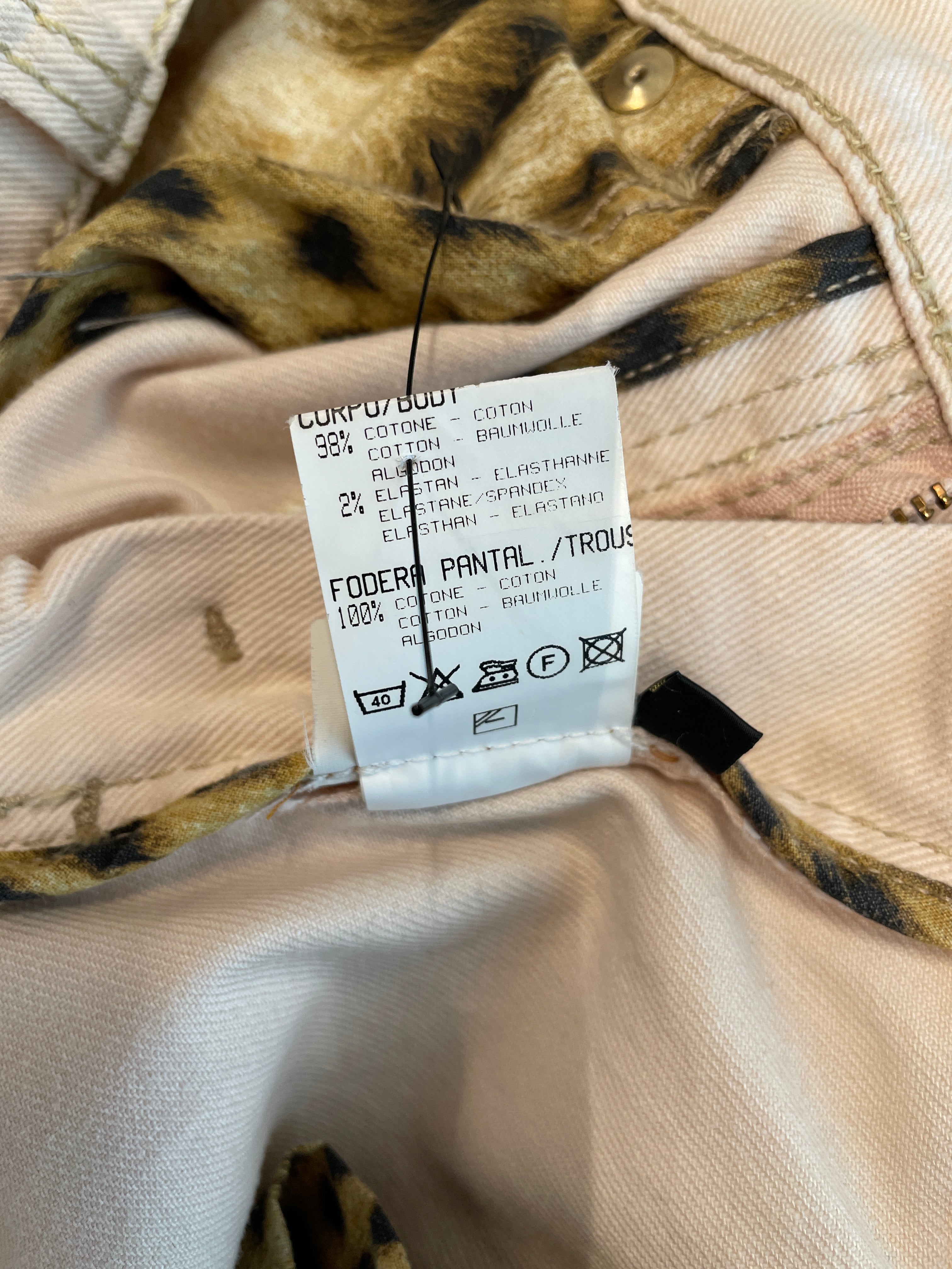 Just cavalli/Skinny Pants/M/Denim/PNK/STACKED DENIM view 7
