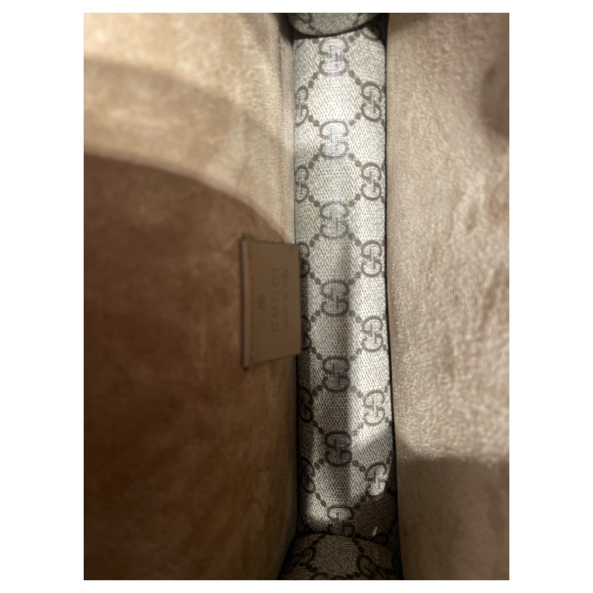 GUCCI/Cross Body Bag/Monogram/KHK/dionysus GG surpeme view 3