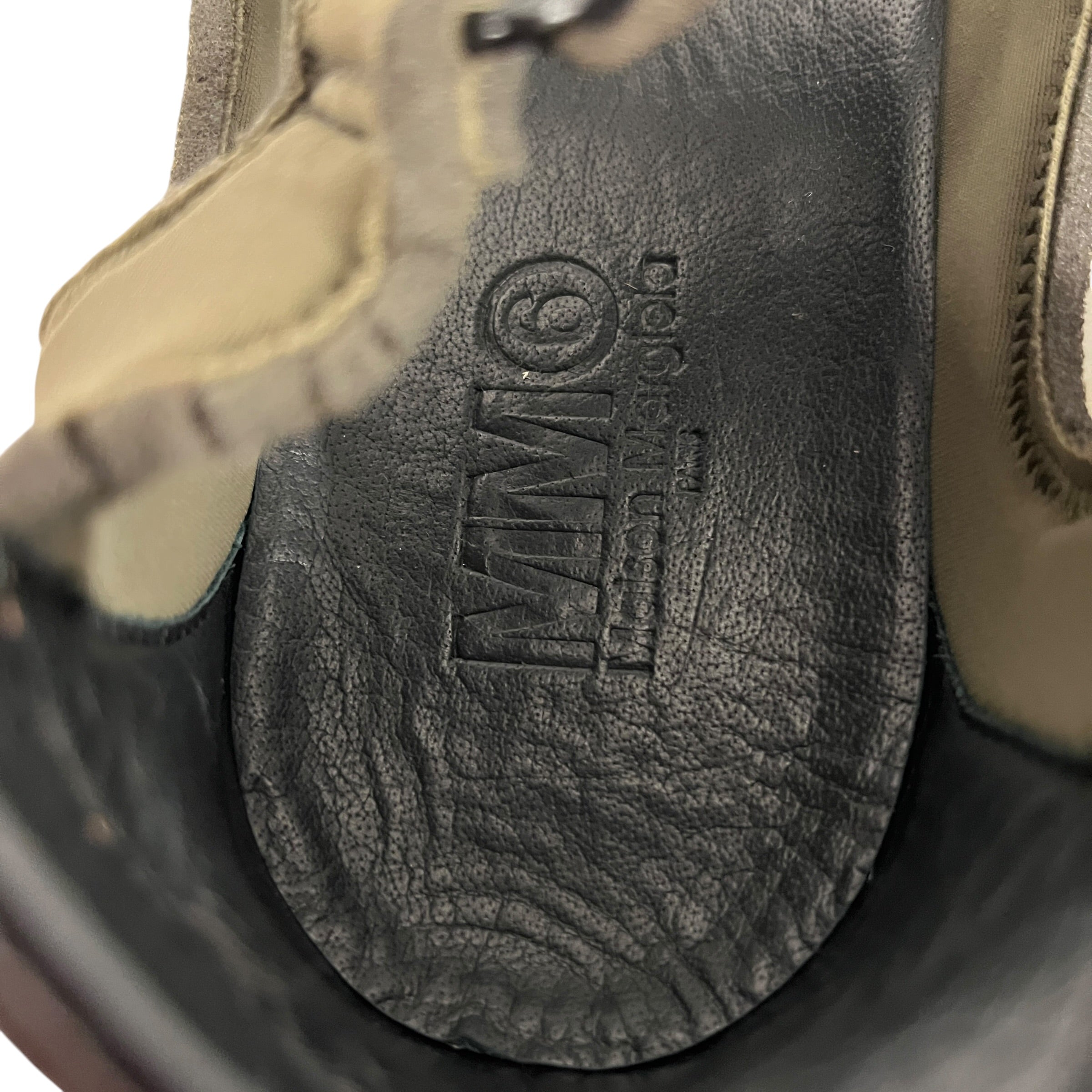MM6/Maison Margiela/Sandals/EU 39/Polyester/GRN/GRN + BLK STRAP SANDAL view 3