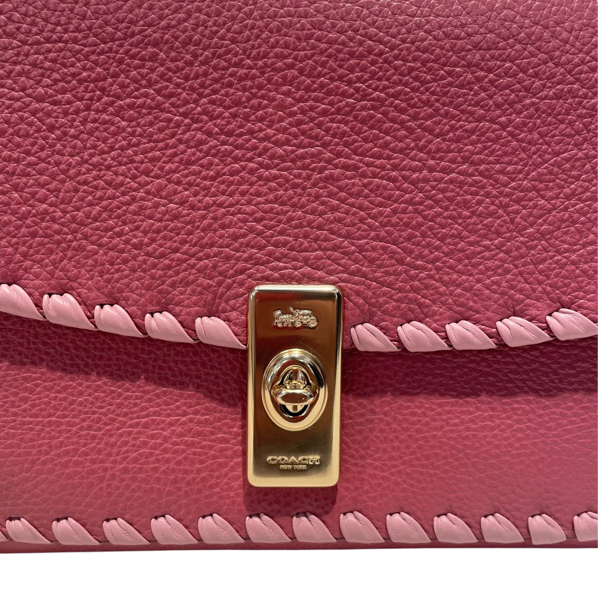 COACH/Cross Body Bag/Leather/PNK/Marlie Top Handle view 6