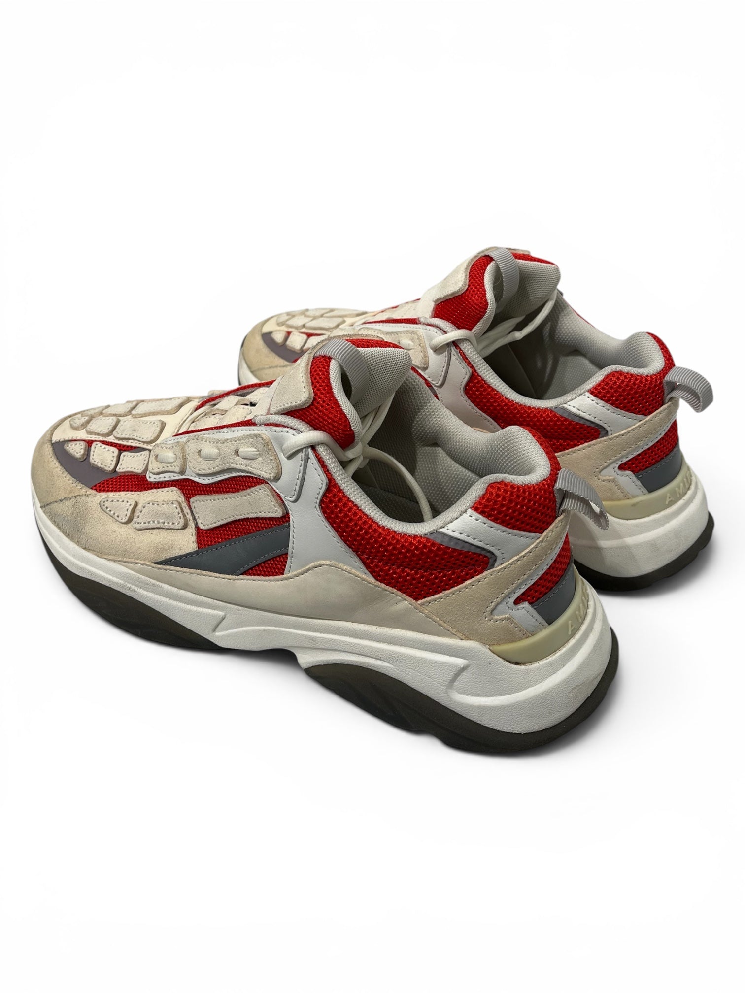 AMIRI/Low-Sneakers/EU 46/Suede/RED/BONE RUNNERS view 2