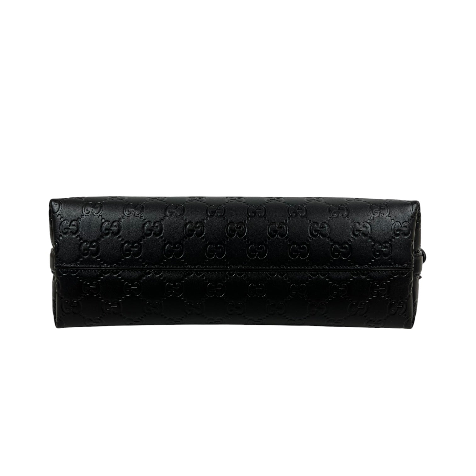 GUCCI/Bag/Leather/BLK/GG EMBLEM EMBOSSED view 3