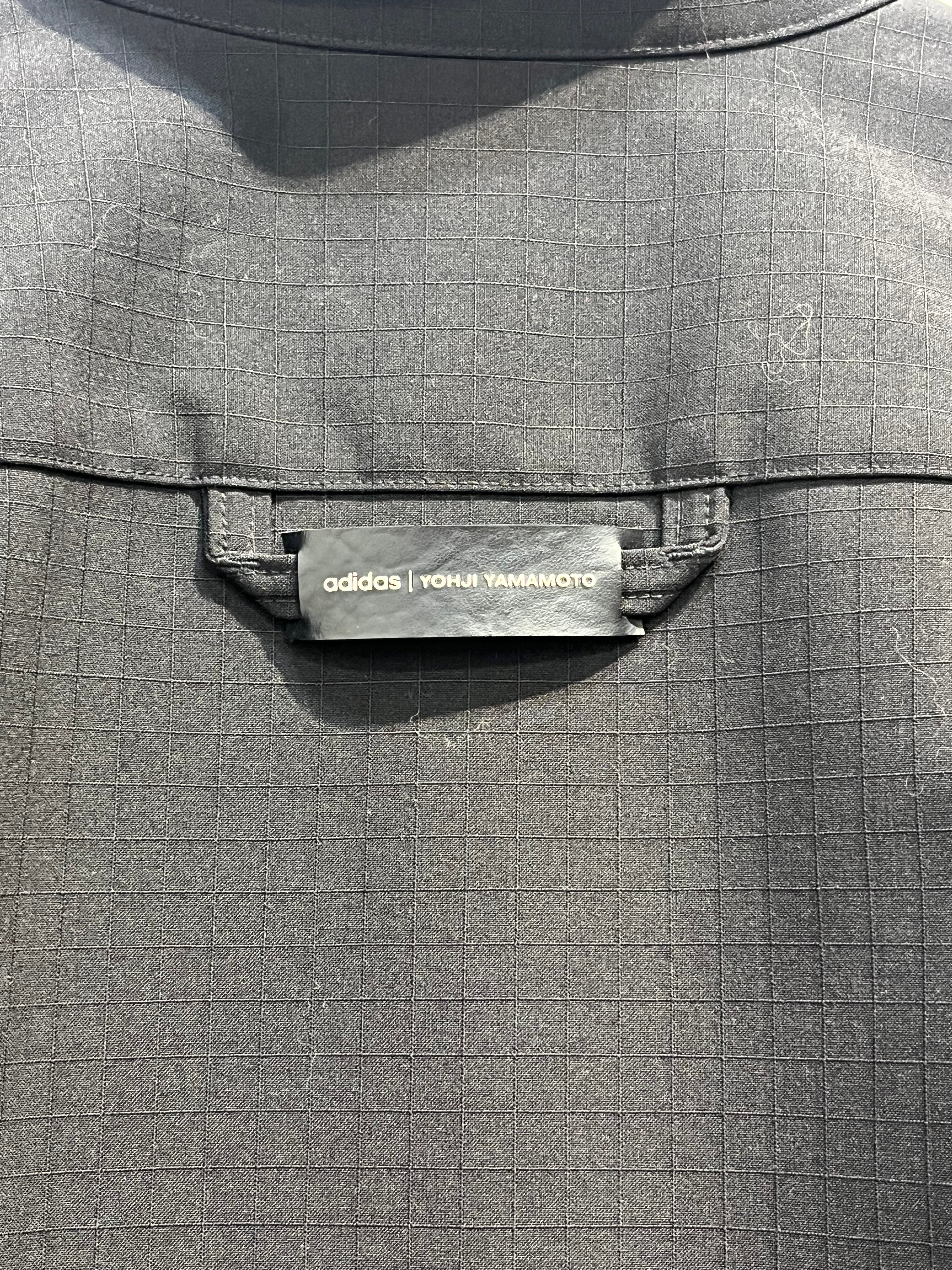 YOHJI YAMAMOTO/adidas/Jacket/S/Wool/BLK/zip up view 5