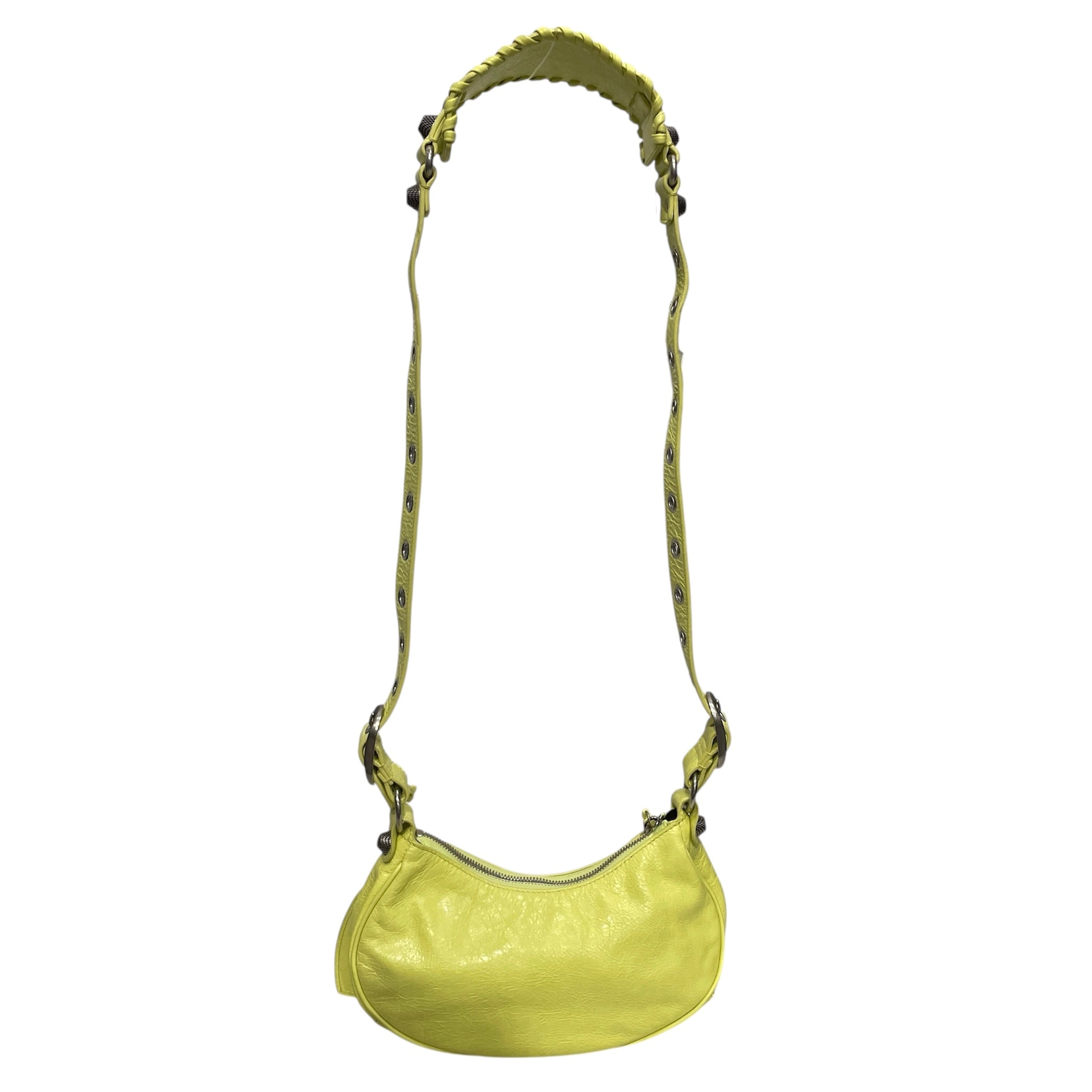 BALENCIAGA/Cross Body Bag/Leather/YEL/CAGOLE view 2