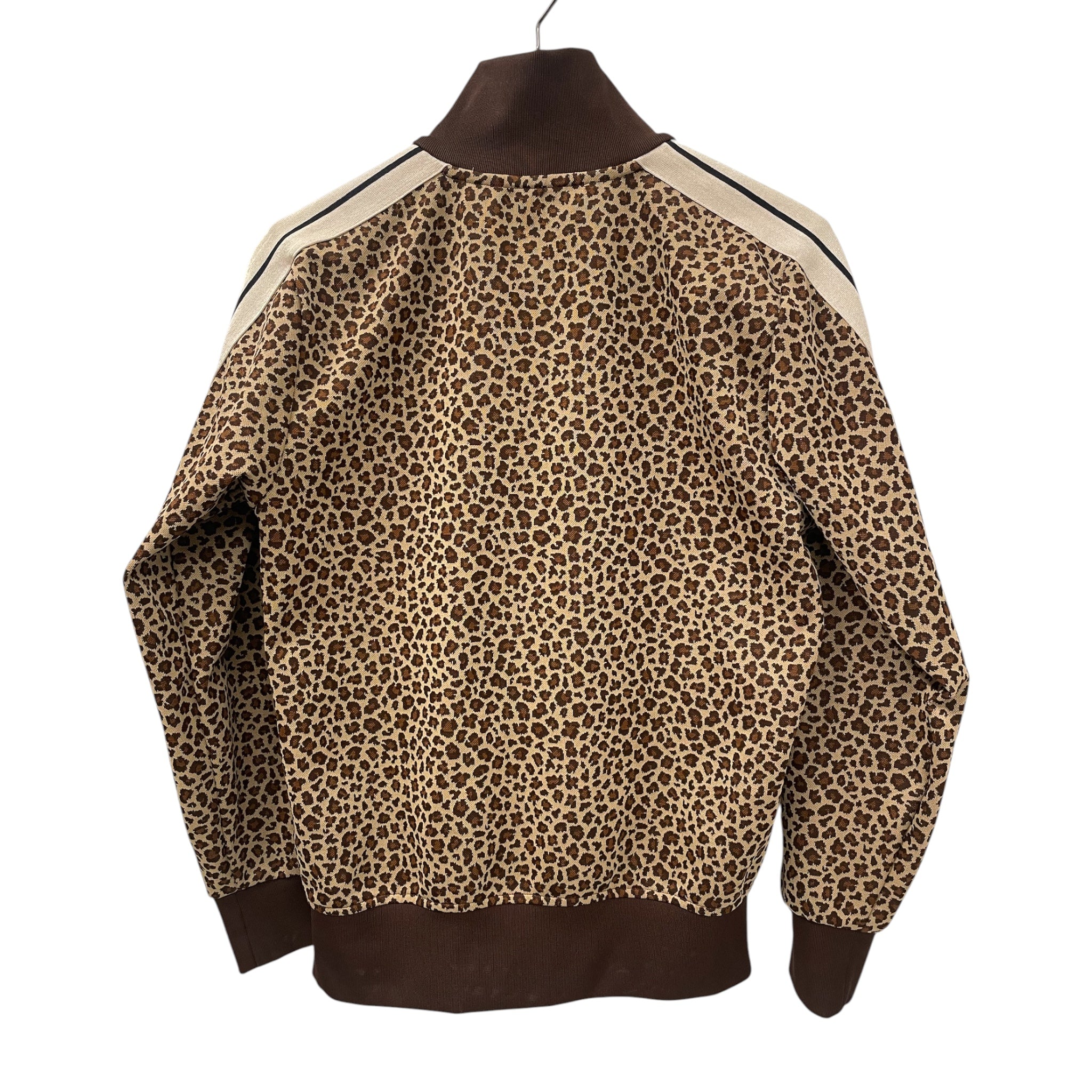 Palm Angels/Zip Up Hoodie/M/Animal Pattern/Polyester/BRW/ view 2