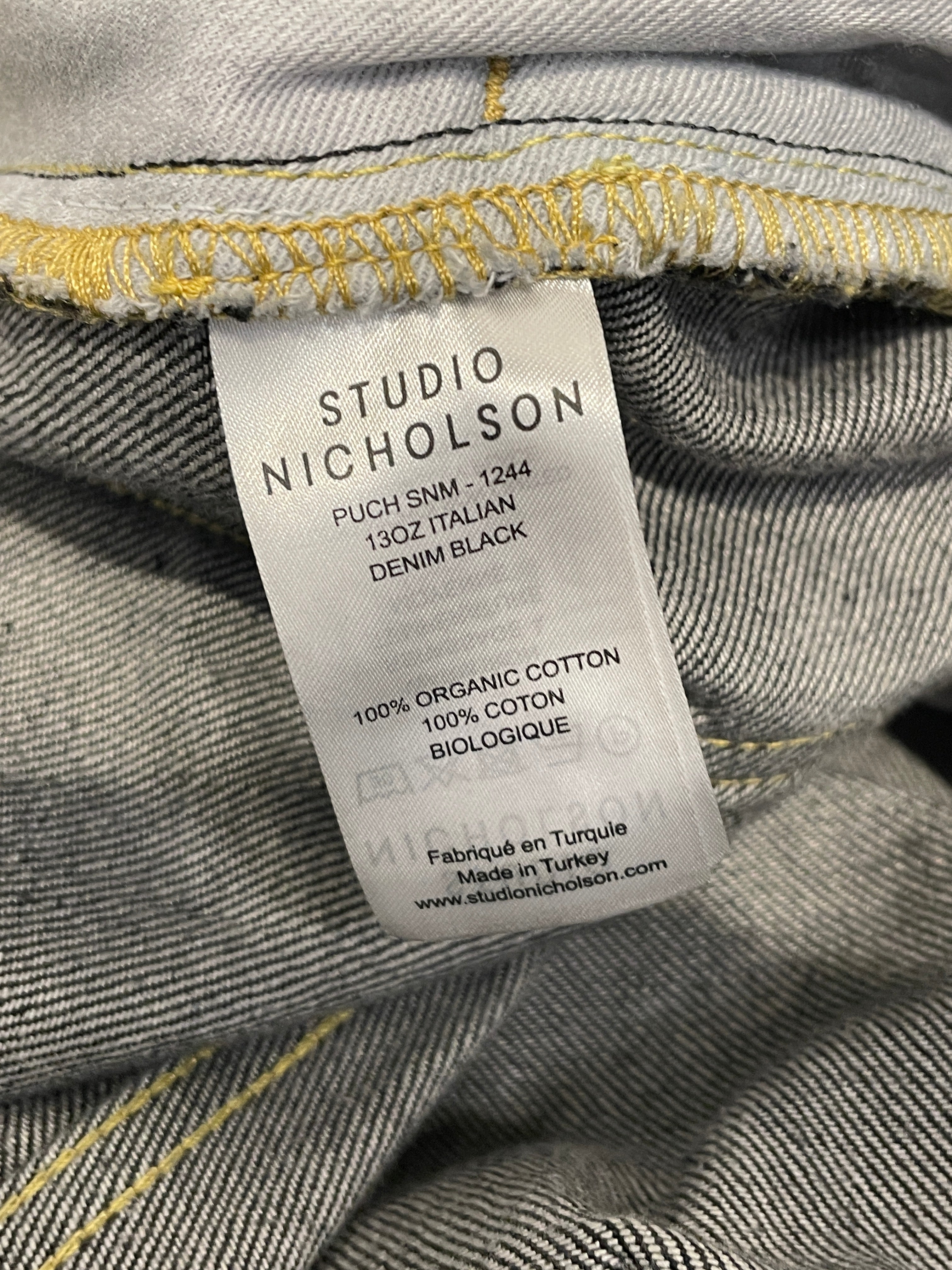 STUDIO NICHOLSON/Pants/XL/Cotton/NVY/ view 4