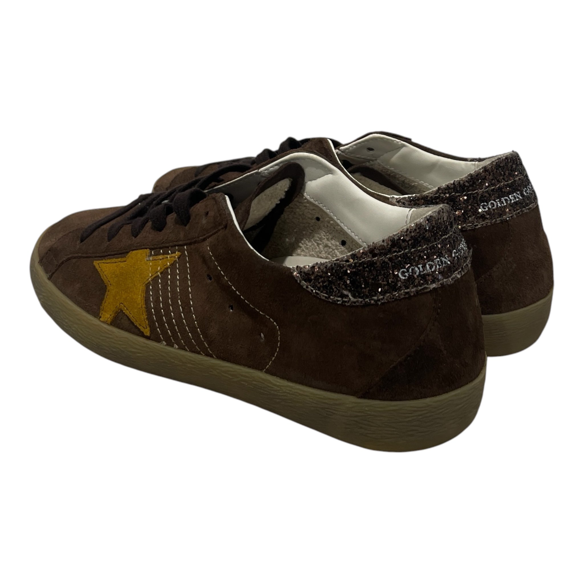GOLDEN GOOSE/Low-Sneakers/UK 8/Suede/BRW/ view 2
