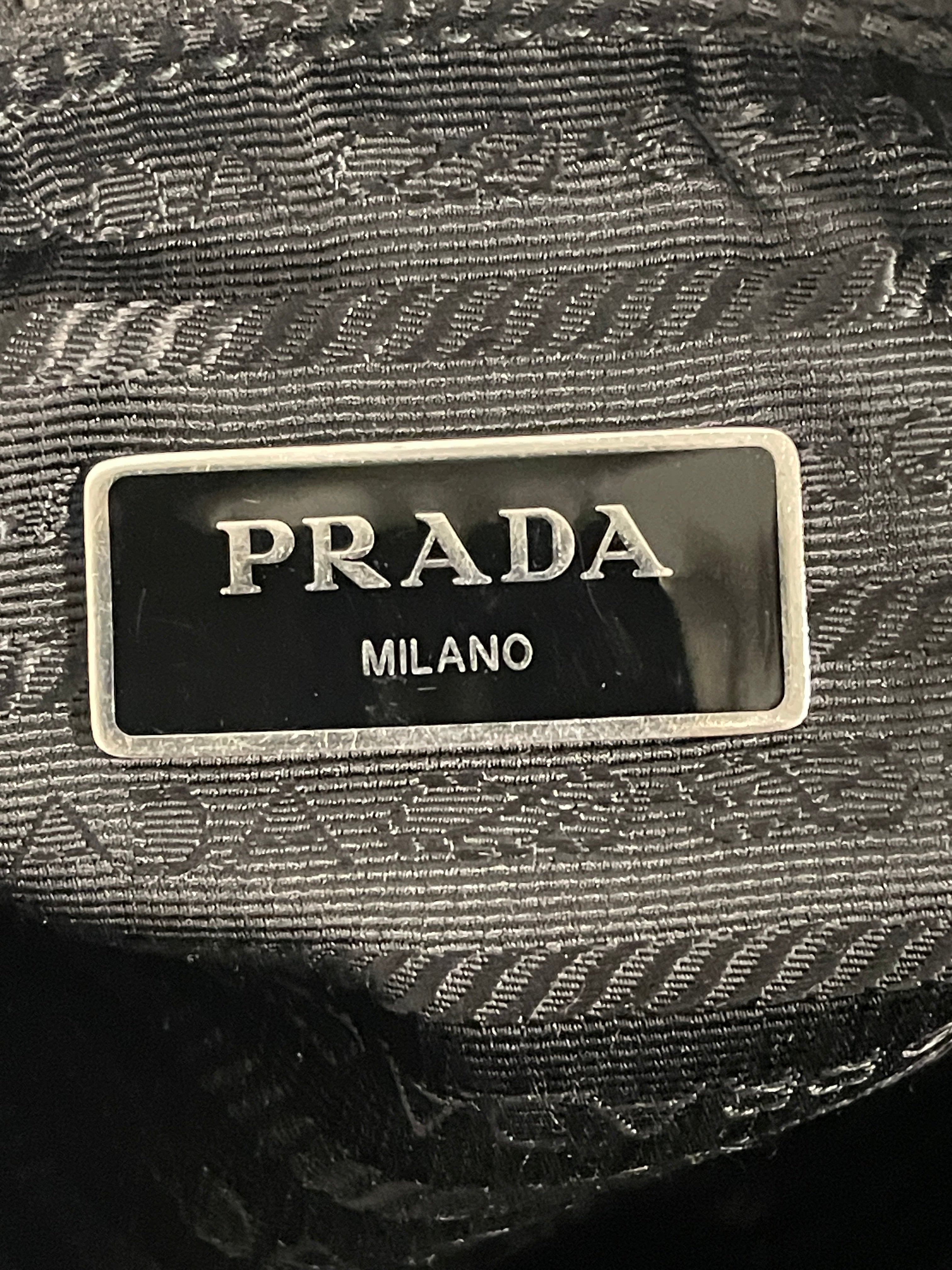 PRADA/Cross Body Bag/Nylon/BLK/RE NYLON RE-EDITION 2000 view 4