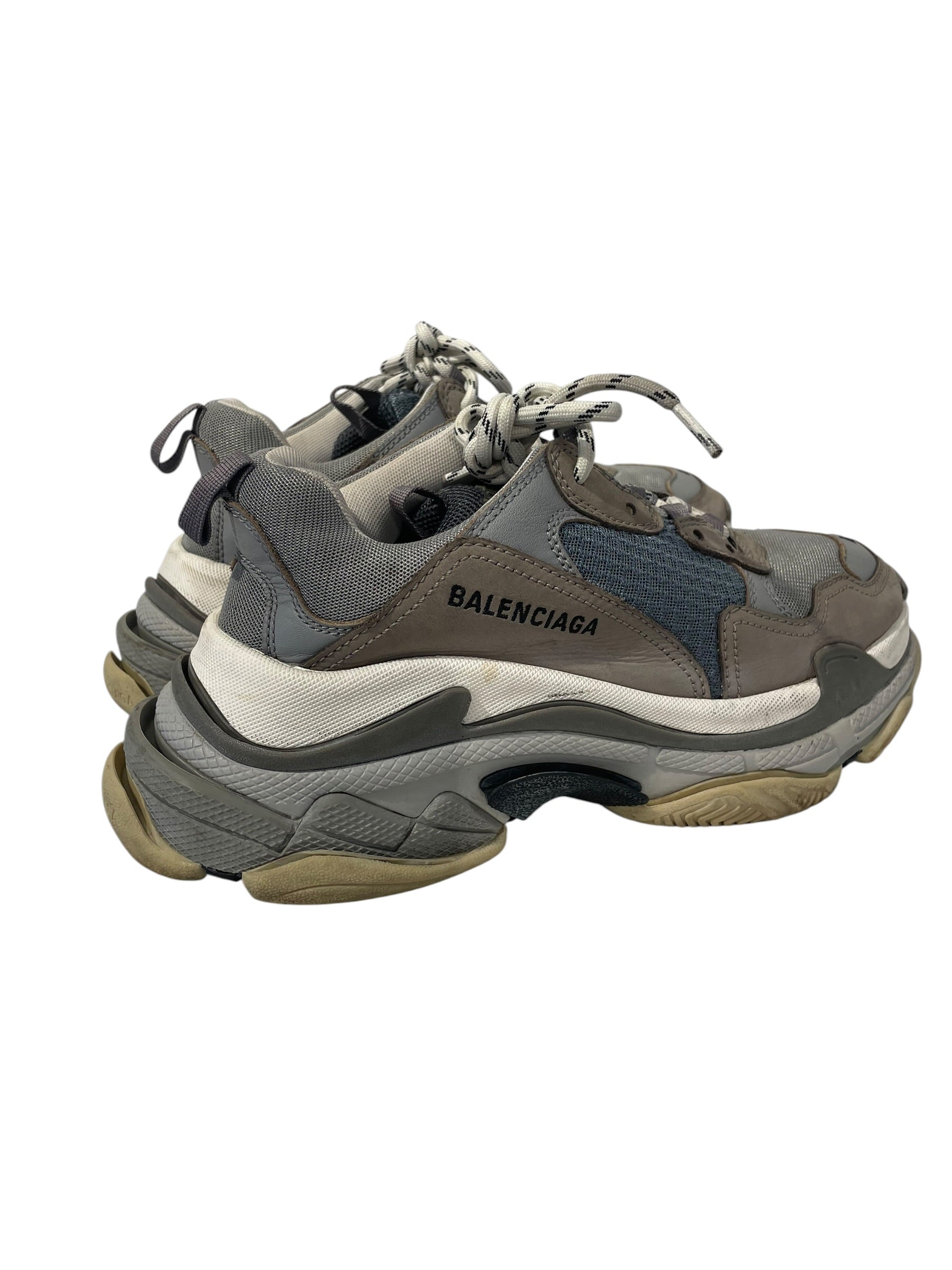 BALENCIAGA/Low-Sneakers/US 7/Cotton/IDG/ view 4