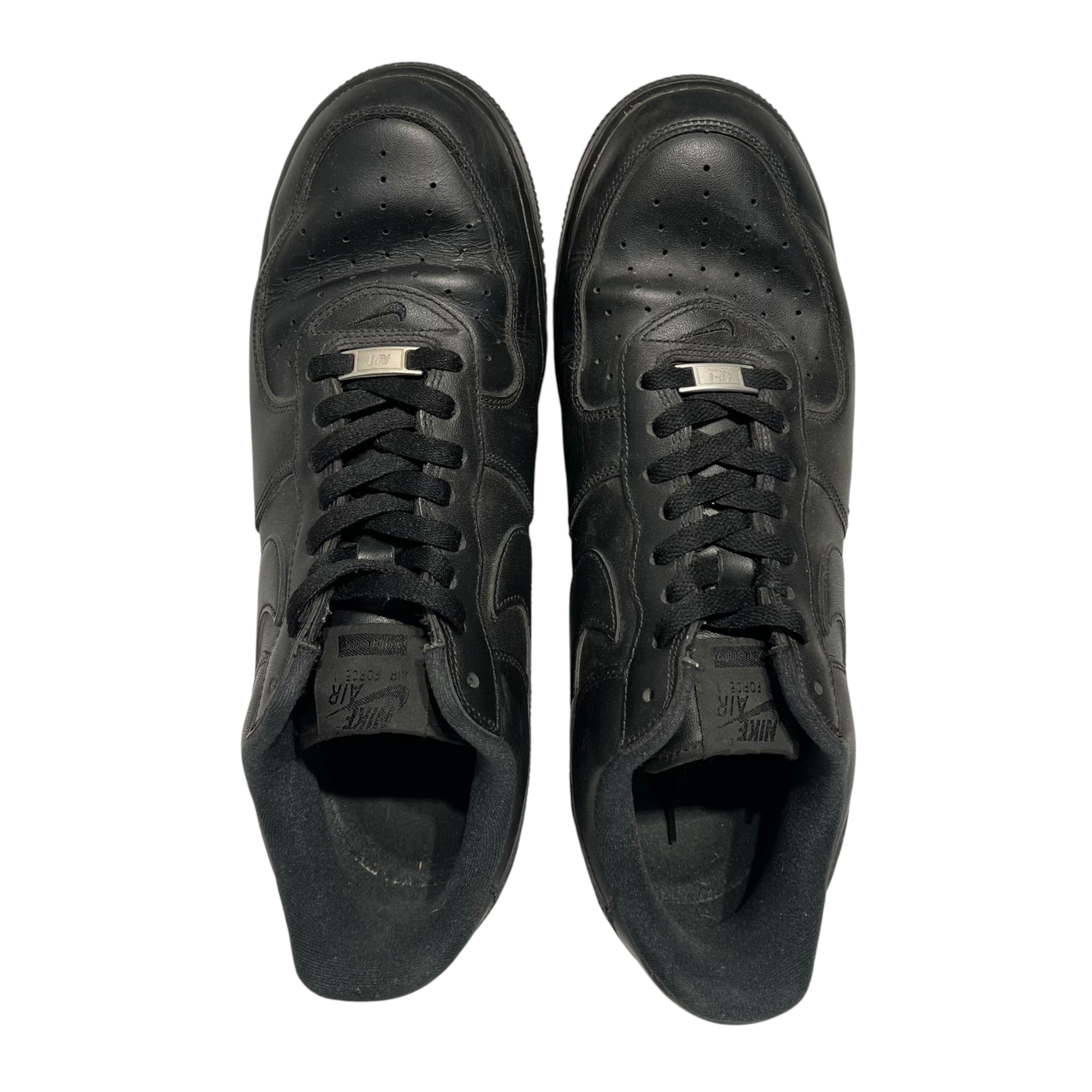 NIKE/AIR FORCE 1 LOW/Low-Sneakers/US 13/Leather/BLK/CU9225-001 view 3
