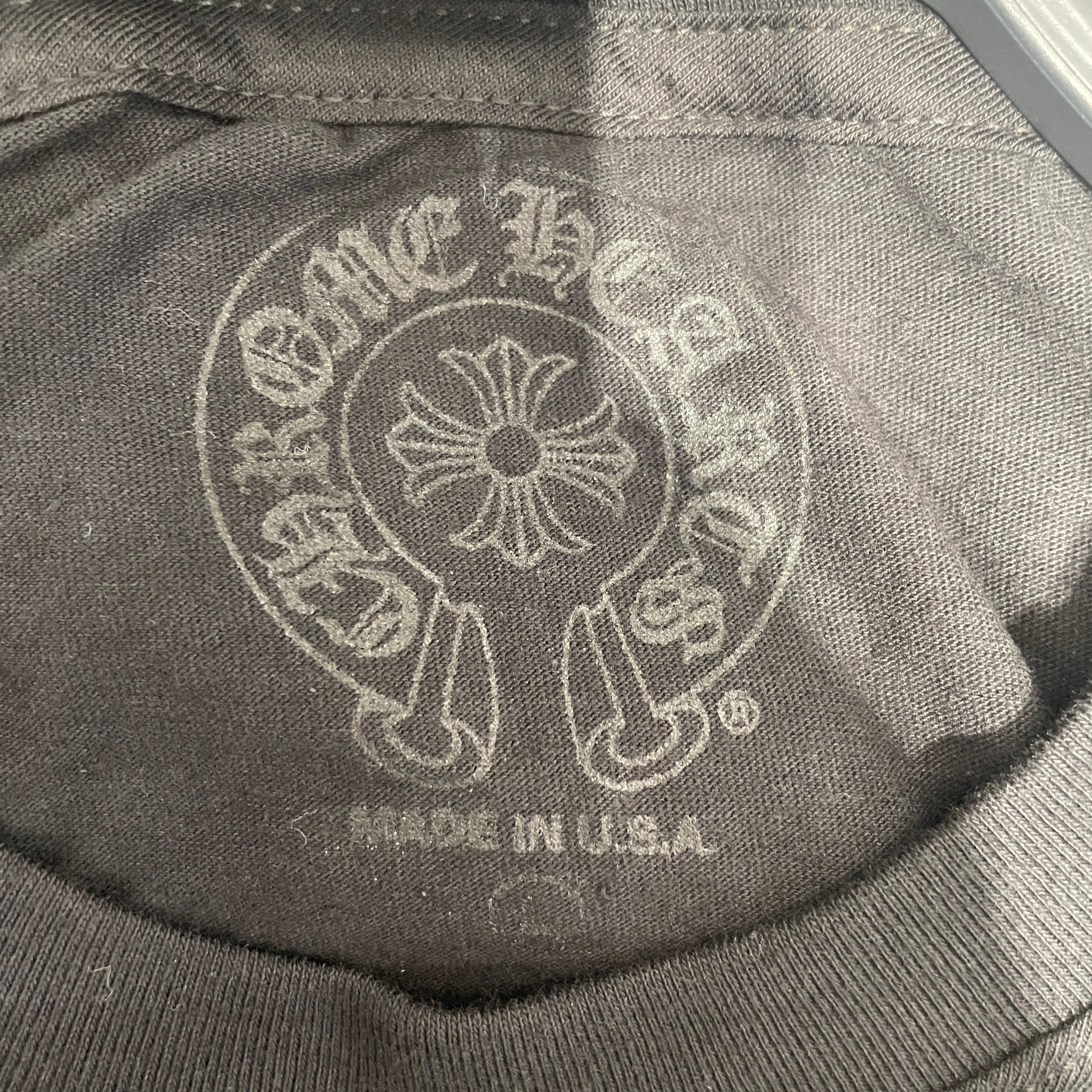 CHROME HEARTS/T-Shirt/L/Cotton/BLK/FOTI view 3