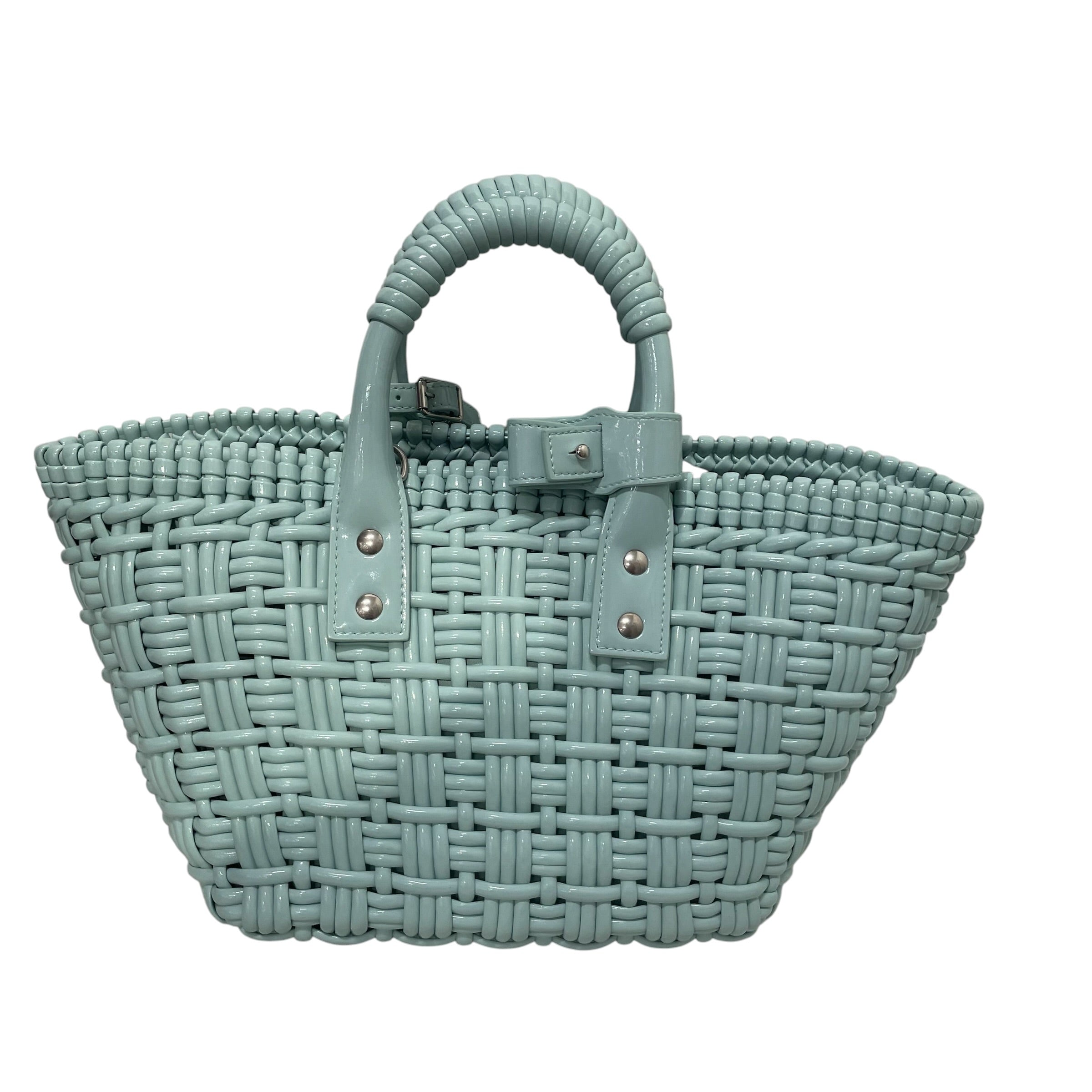 BALENCIAGA/Bag/BLU/BISTRO BASKET W/STRAP view 2