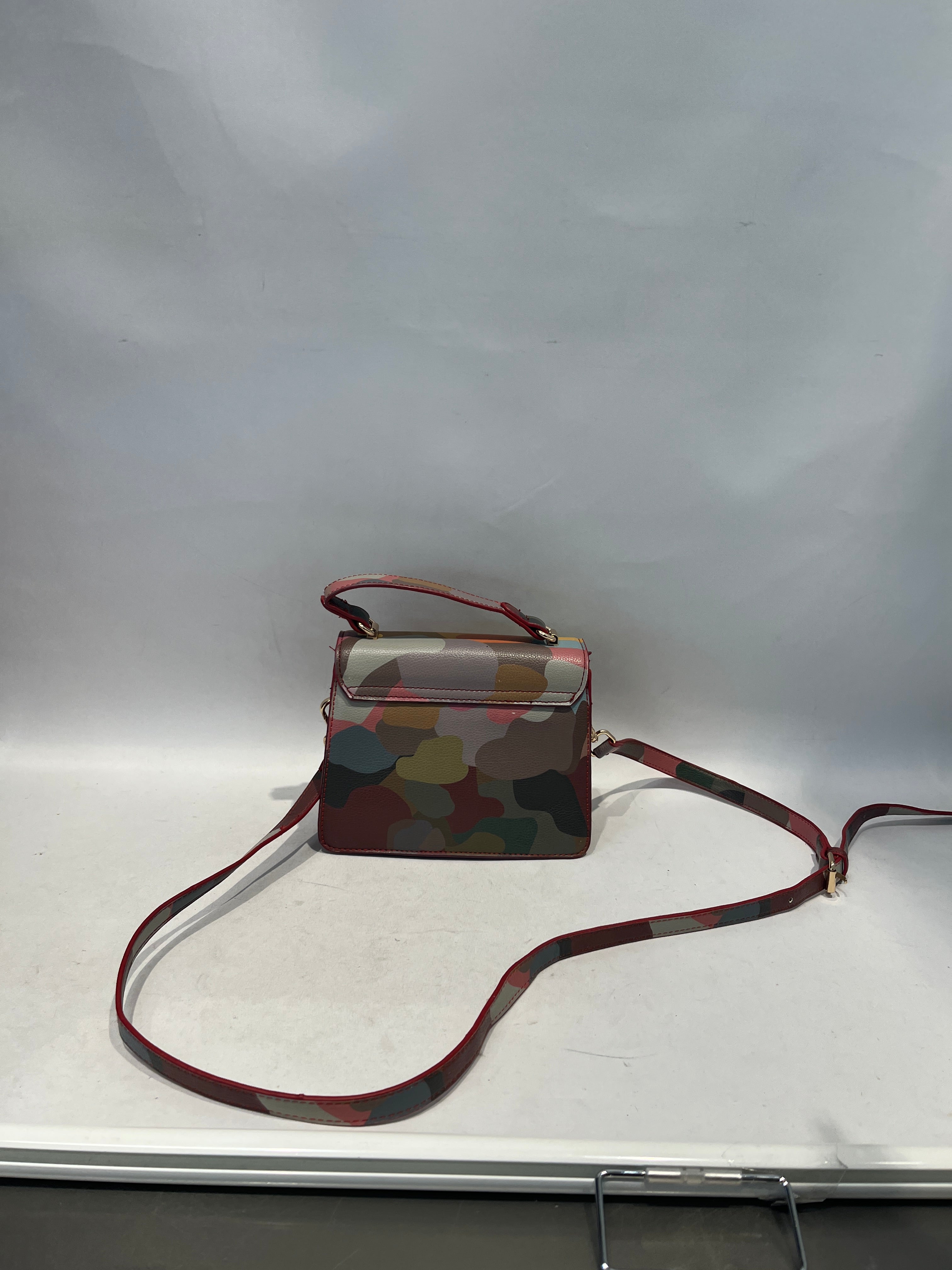 KIDSUPER STUDIOS/Cross Body Bag/All Over Print/Leather/MLT/KISSING FACE BAG view 7