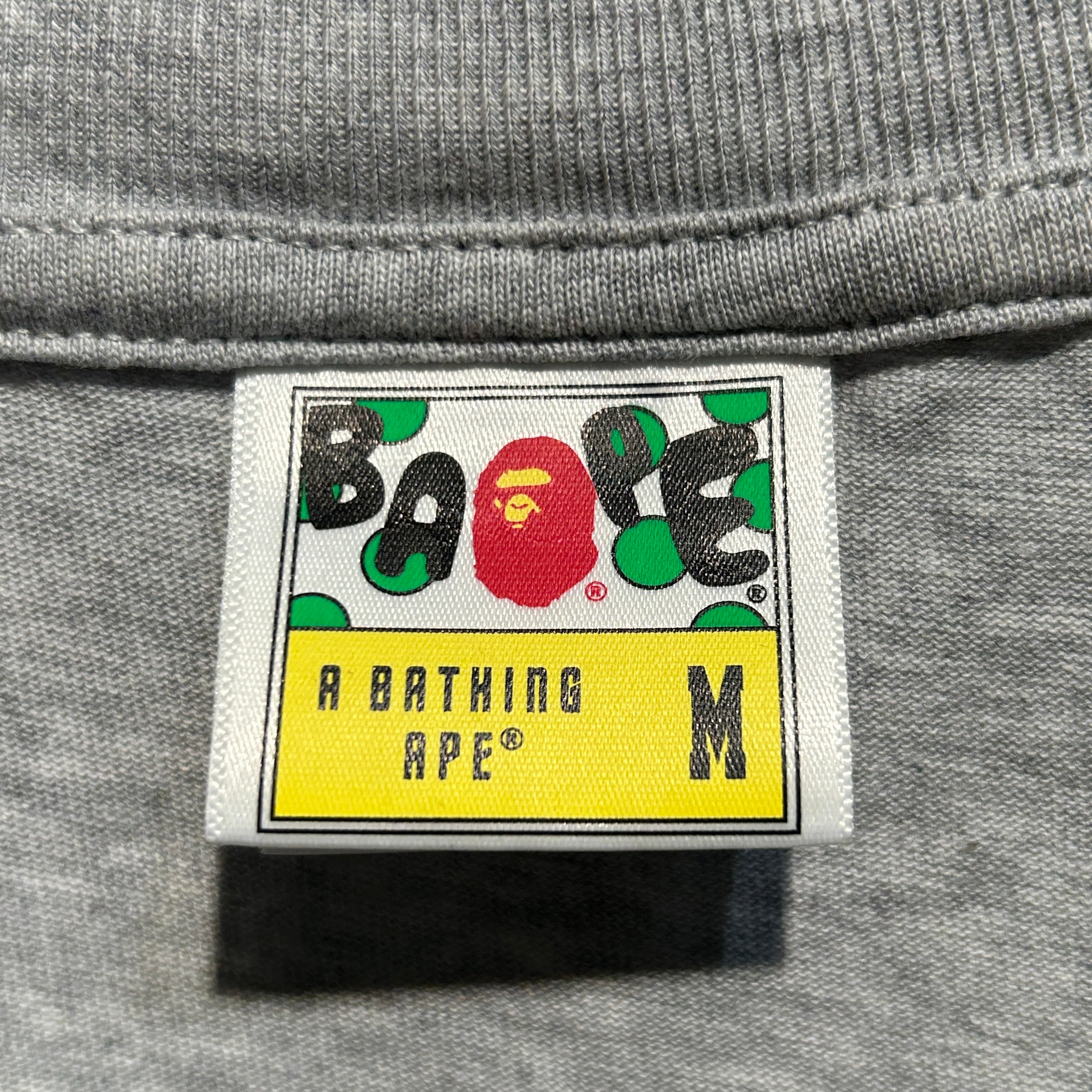 A BATHING APE/T-Shirt/M/Cotton/GRY/blue lighter view 3