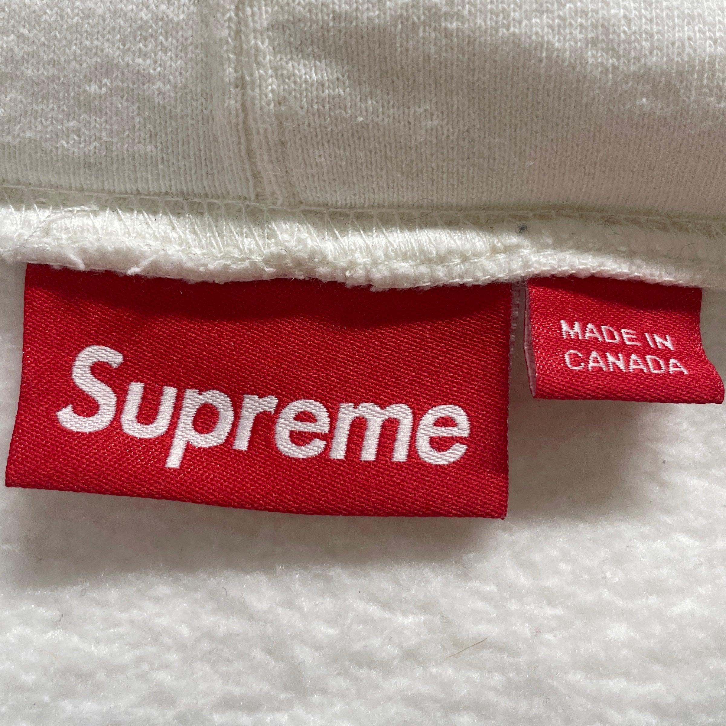 Supreme/Hoodie/L/Cotton/WHT/SUPREME NEW YORK view 3