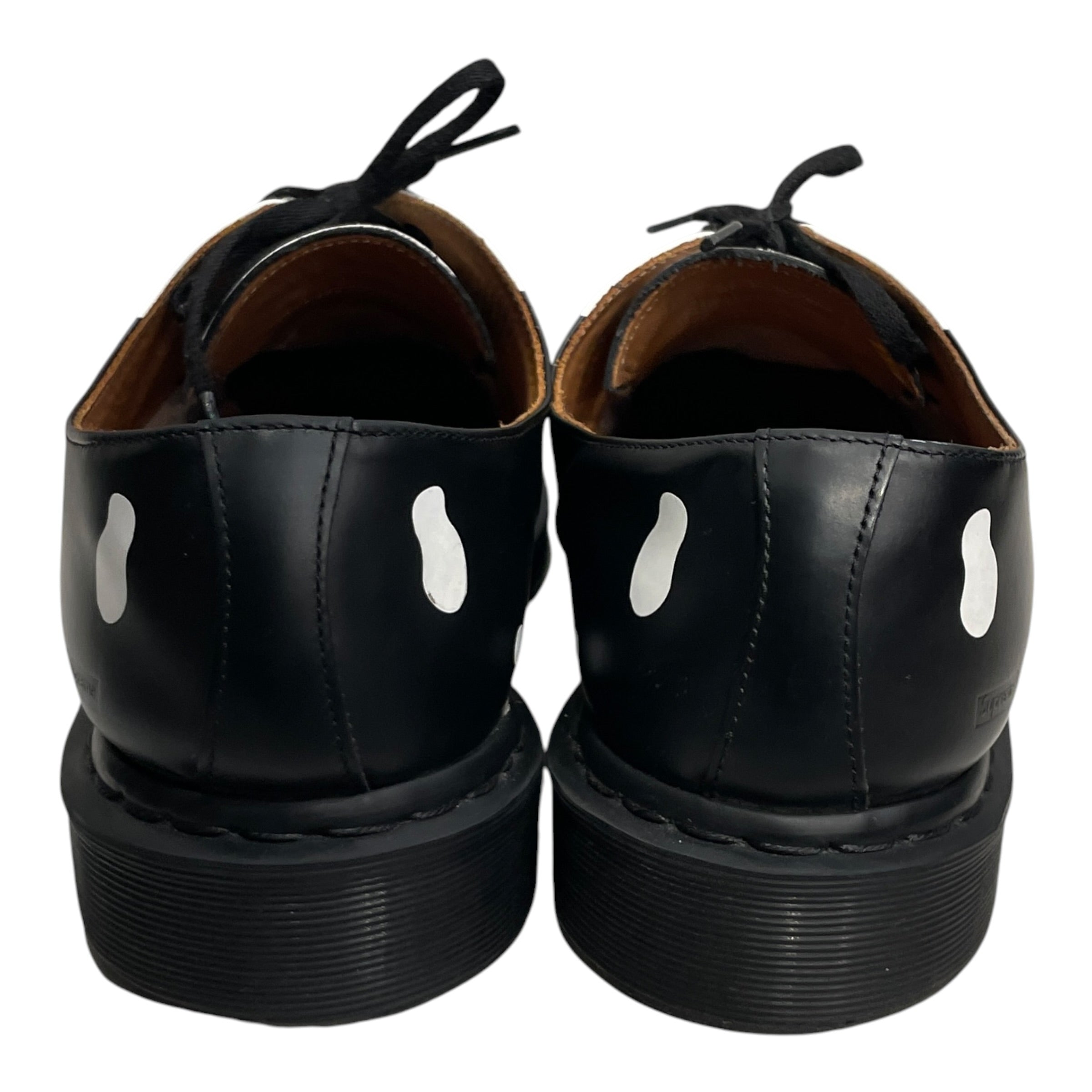 Dr.Martens/Supreme/Shoes/US 12/Leather/BLK/WHITE SKULL GRAPHIC view 3