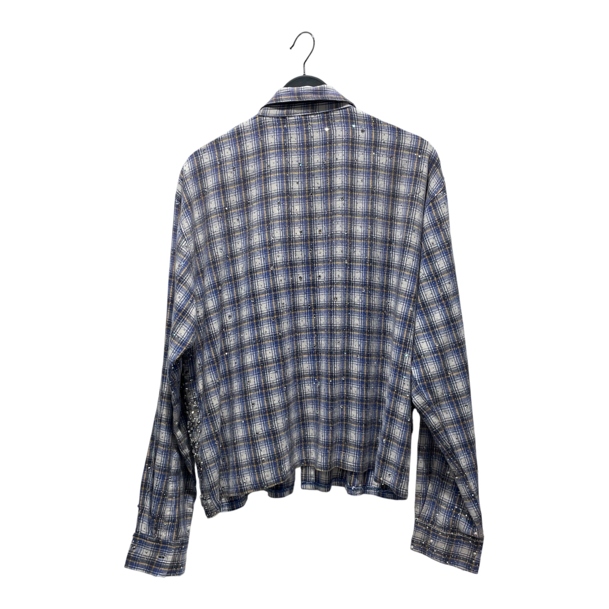 Vale/LS Shirt/L/Cotton/BLU/Plaid/Blizzard Flannel view 2