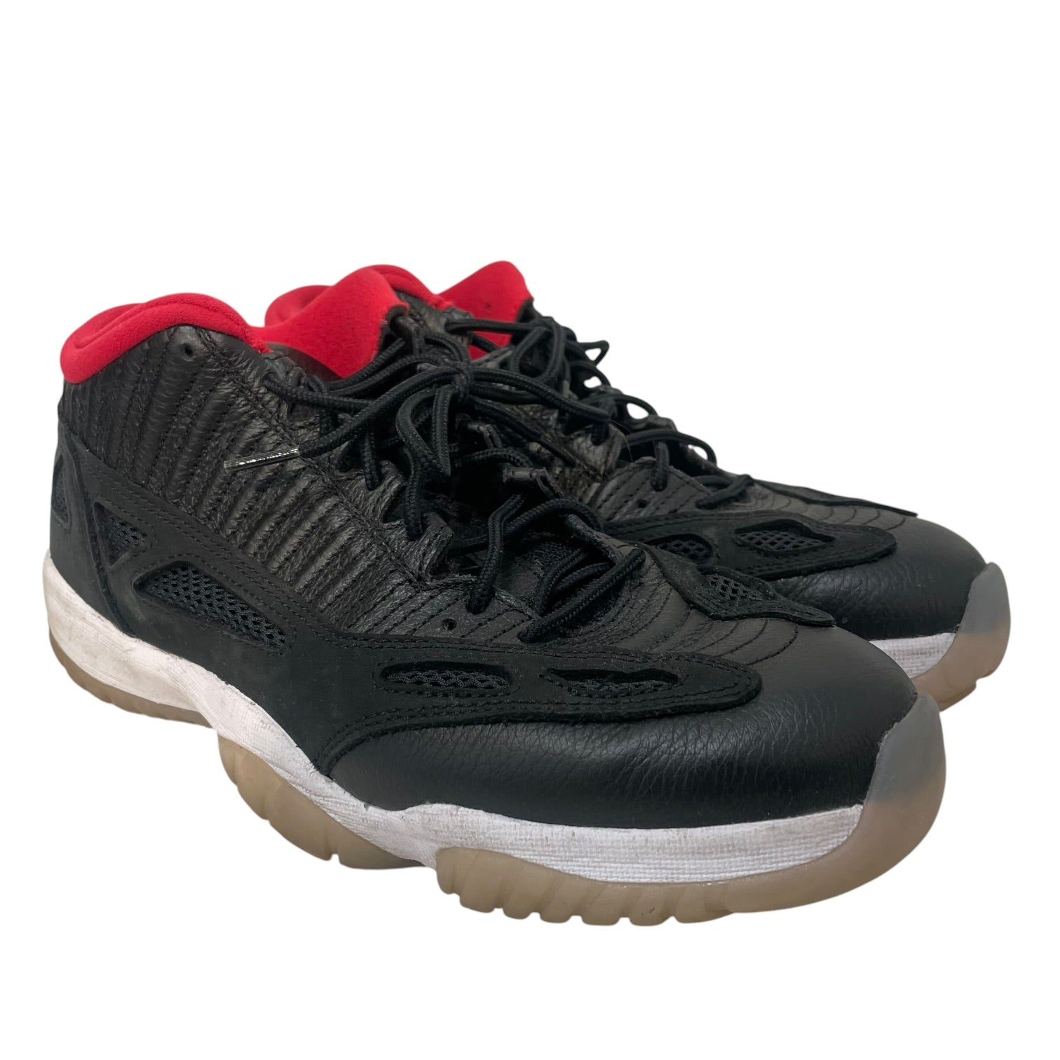 NIKE/AIR JORDAN 11 LOW IE/Low-Sneakers/US 10.5/Leather/BLK/Straight Tip/919712-023 view 1