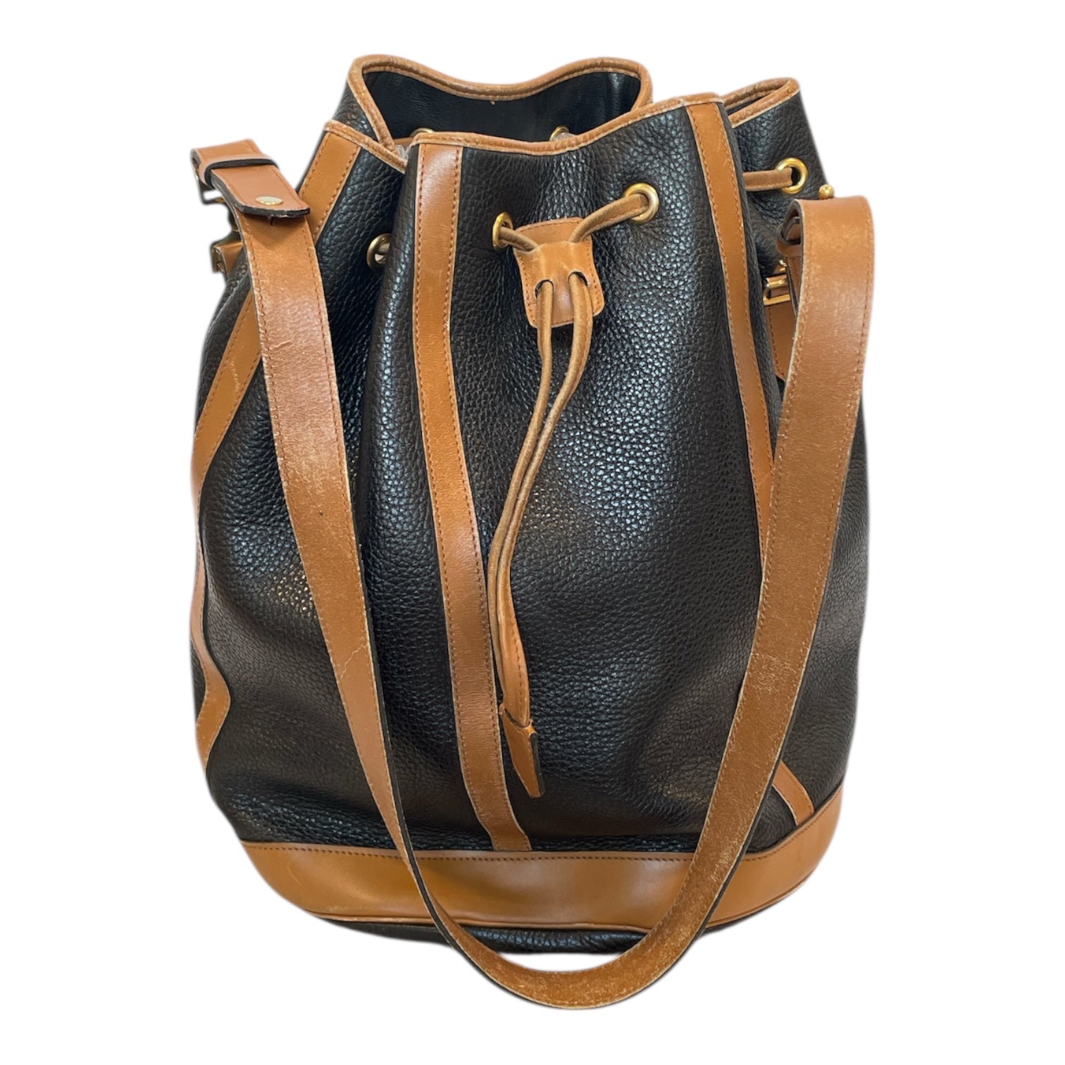 Christian Dior/Bag/Leather/BLK/bucket bag view 2